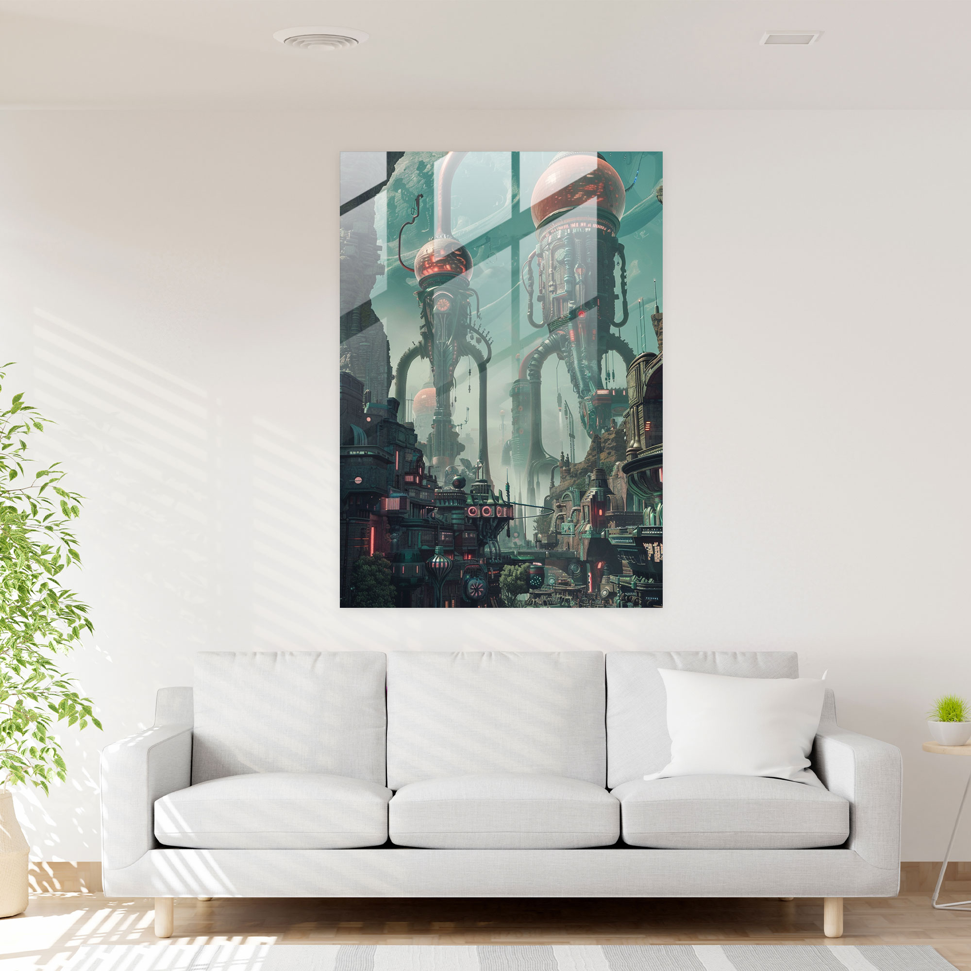 Futurism Glass Art - Futurism, Futurism Art Style, Home Decoration, Wall Decoration