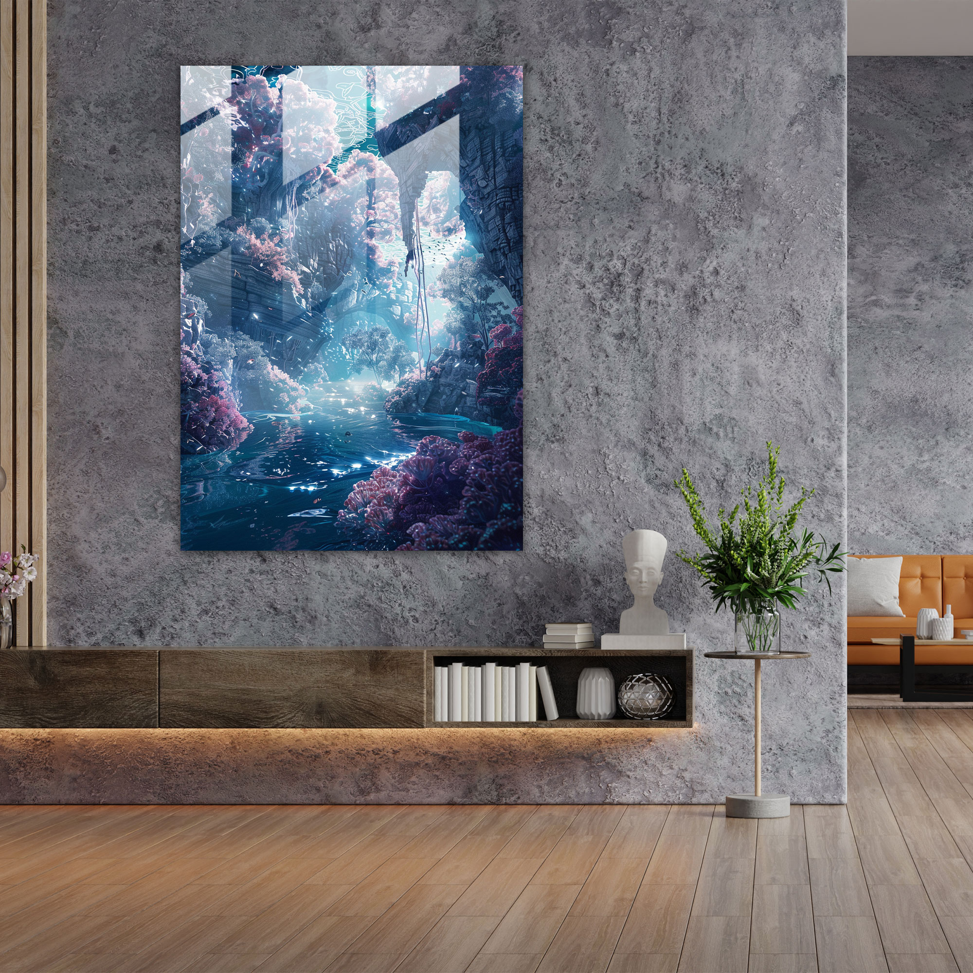 Futurism Home Decoration - Futurism, Home Decoration, Glass Wall Art, Modern Art