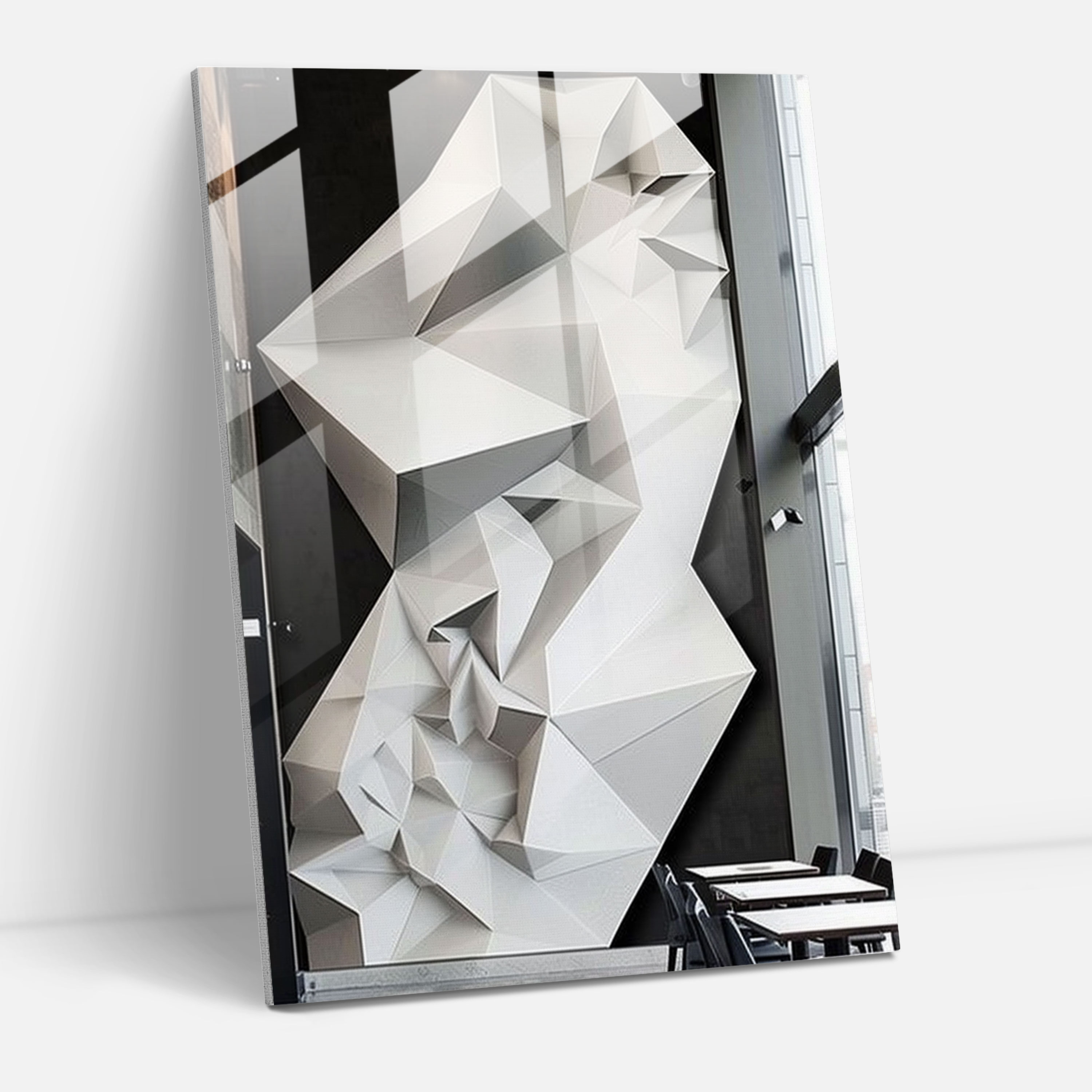 Futurism Art Style Wall Decoration - Geometric Shapes - Futurism, Futurism Art Style, Modern Art, Geometric Shapes