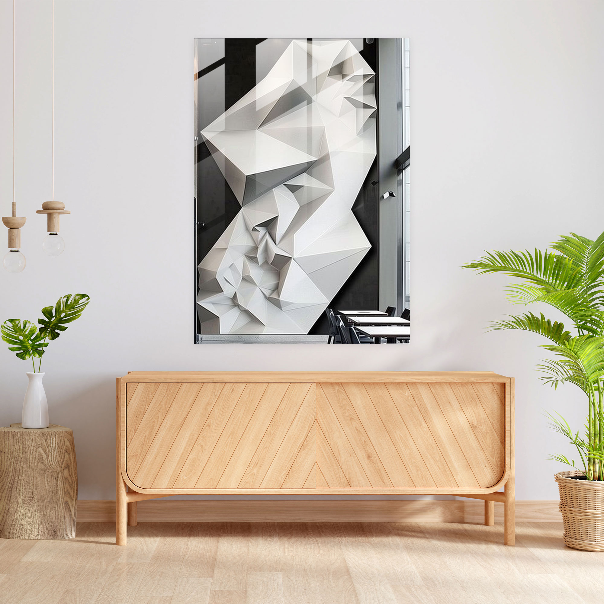 Futurism Art Style Wall Decoration - Geometric Shapes - Futurism, Futurism Art Style, Modern Art, Geometric Shapes