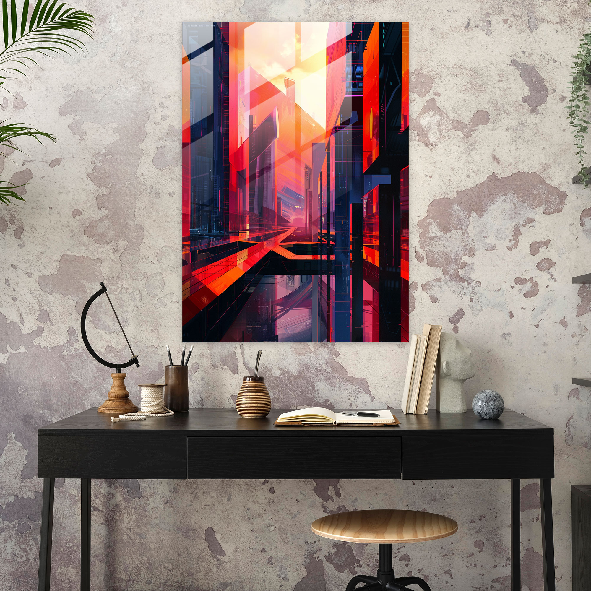 Futurism Art Style Wall Decoration - Futurism, Wall Decoration, Modern Art, Futurism Art Style