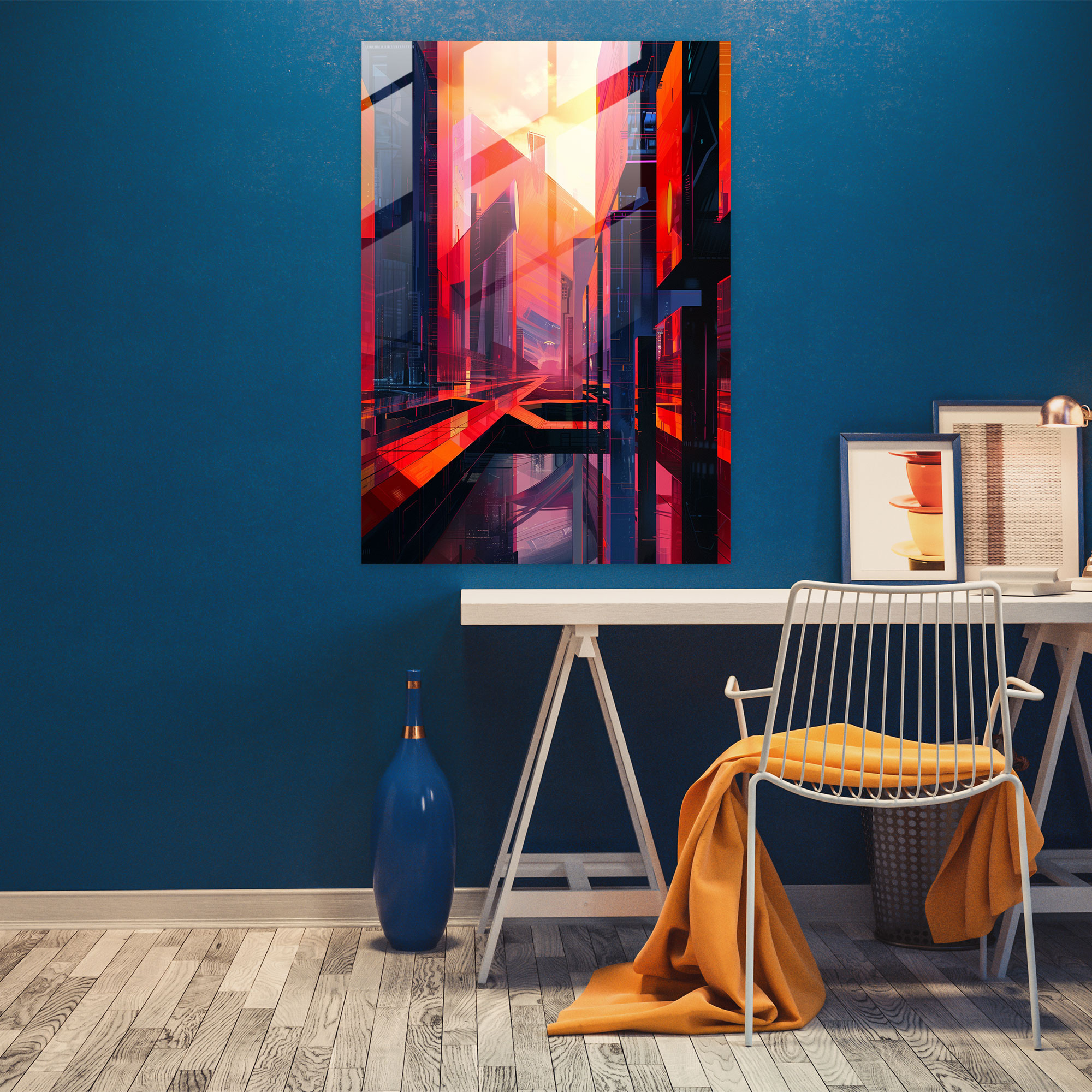 Futurism Art Style Wall Decoration - Futurism, Wall Decoration, Modern Art, Futurism Art Style