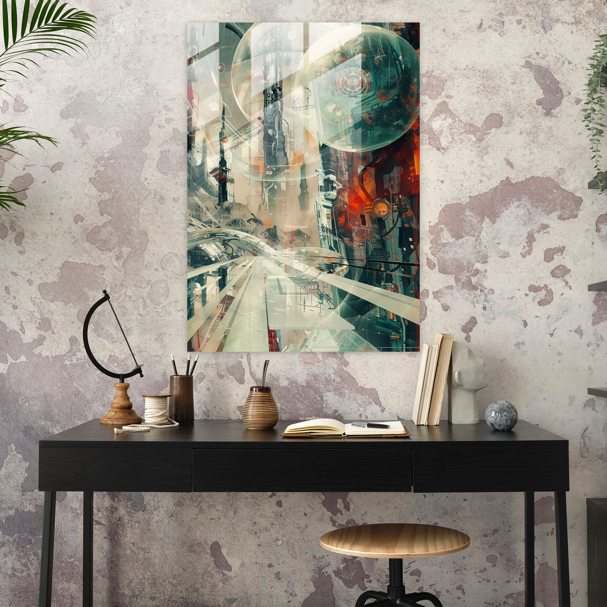 Futurism Art Style Glass Art - Futurism, Glass Art, Modern Art, Futurism Art Style