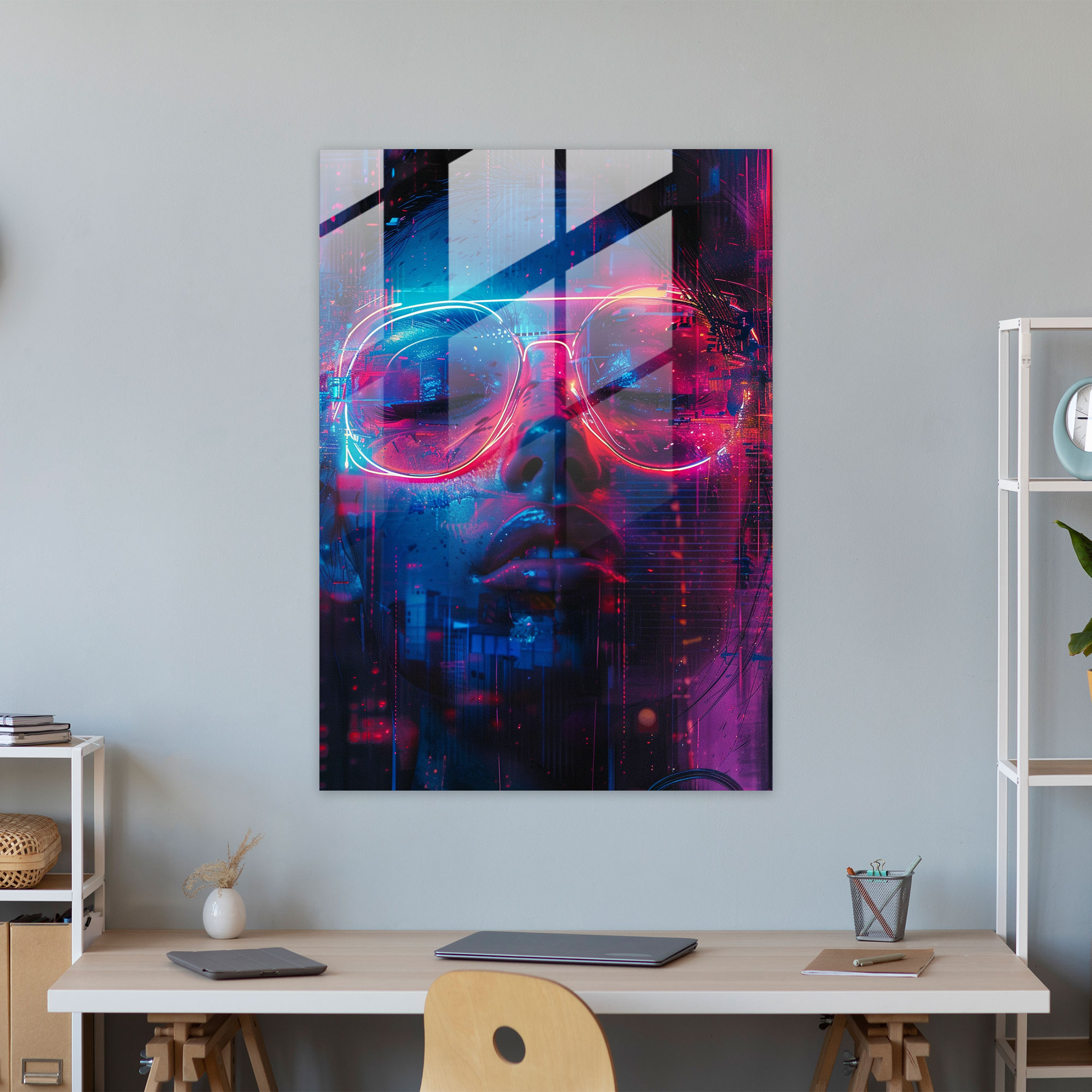 Futurism Art Style Glass Wall Art - Futurism, Modern Art, Futurism Art Style, Wall Decoration