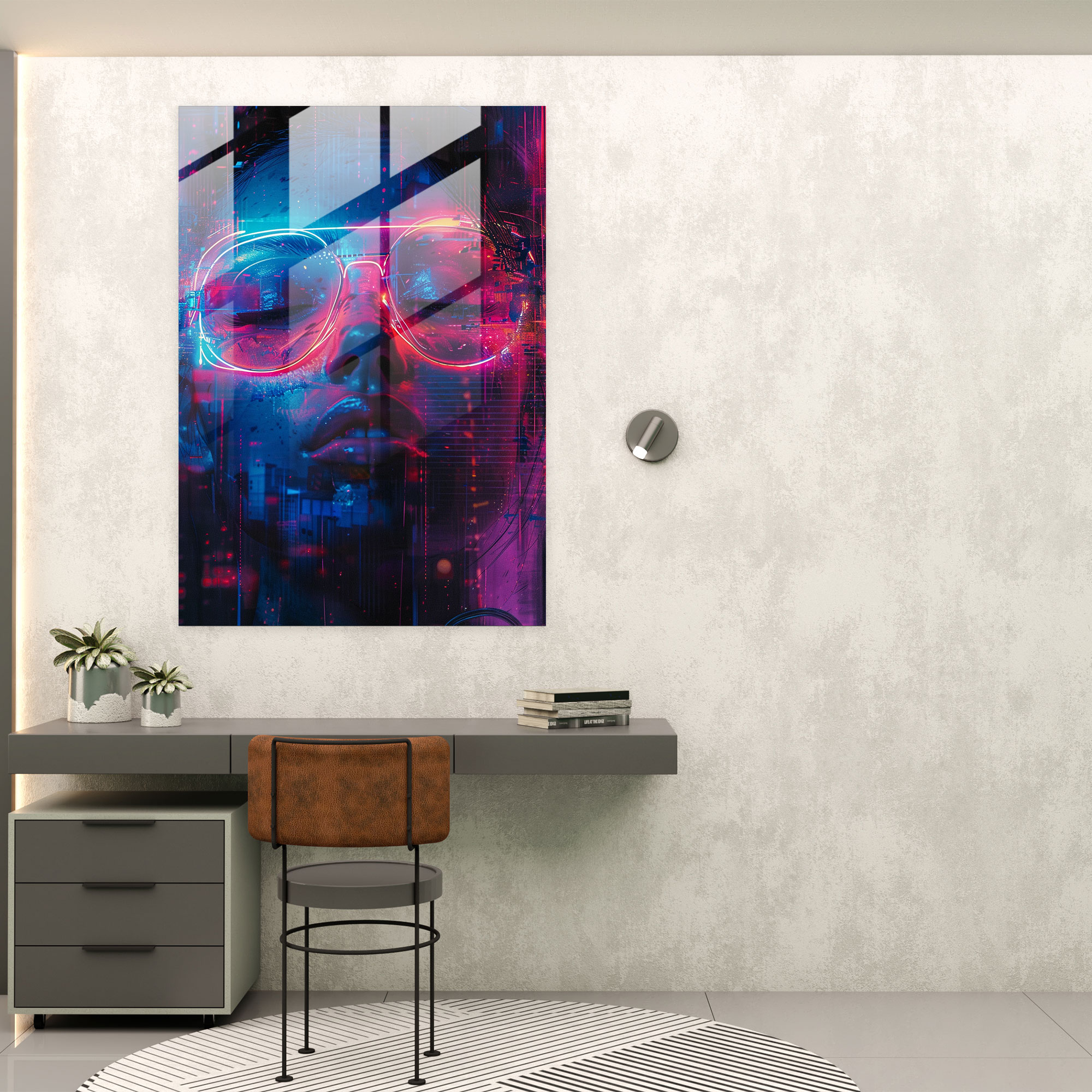 Futurism Art Style Glass Wall Art - Futurism, Modern Art, Futurism Art Style, Wall Decoration