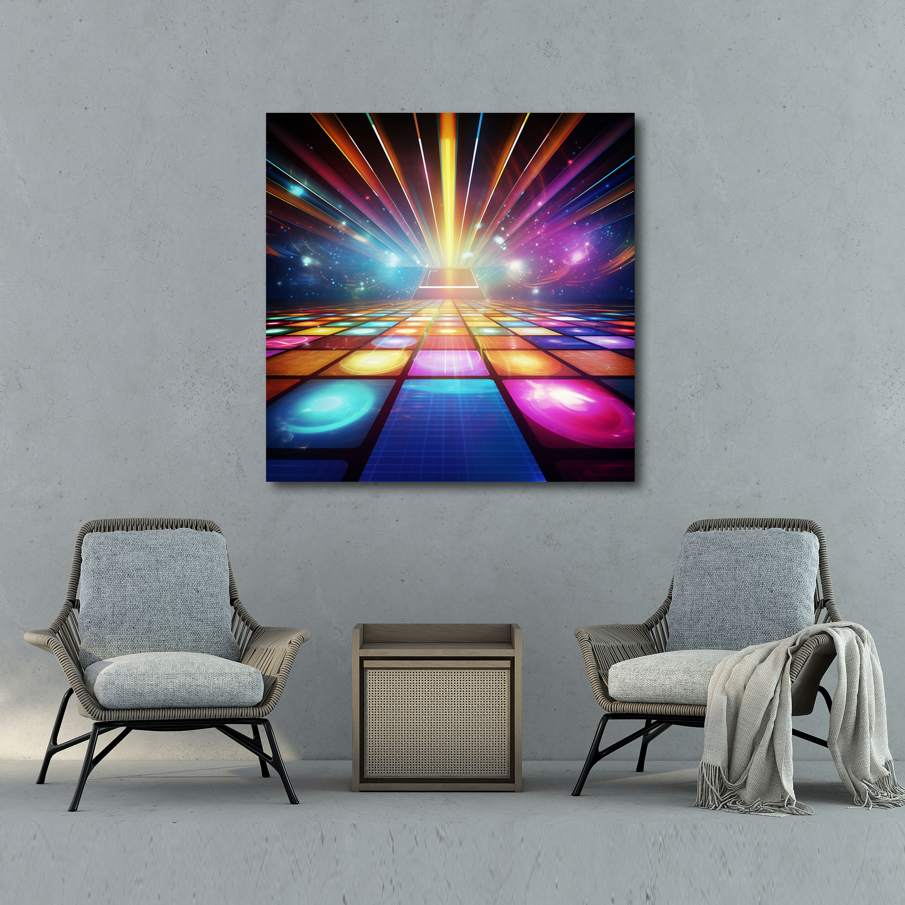 Funky Retro Disco Canvas Print - Funky, Funky Beats, Canvas Print, Wall Art