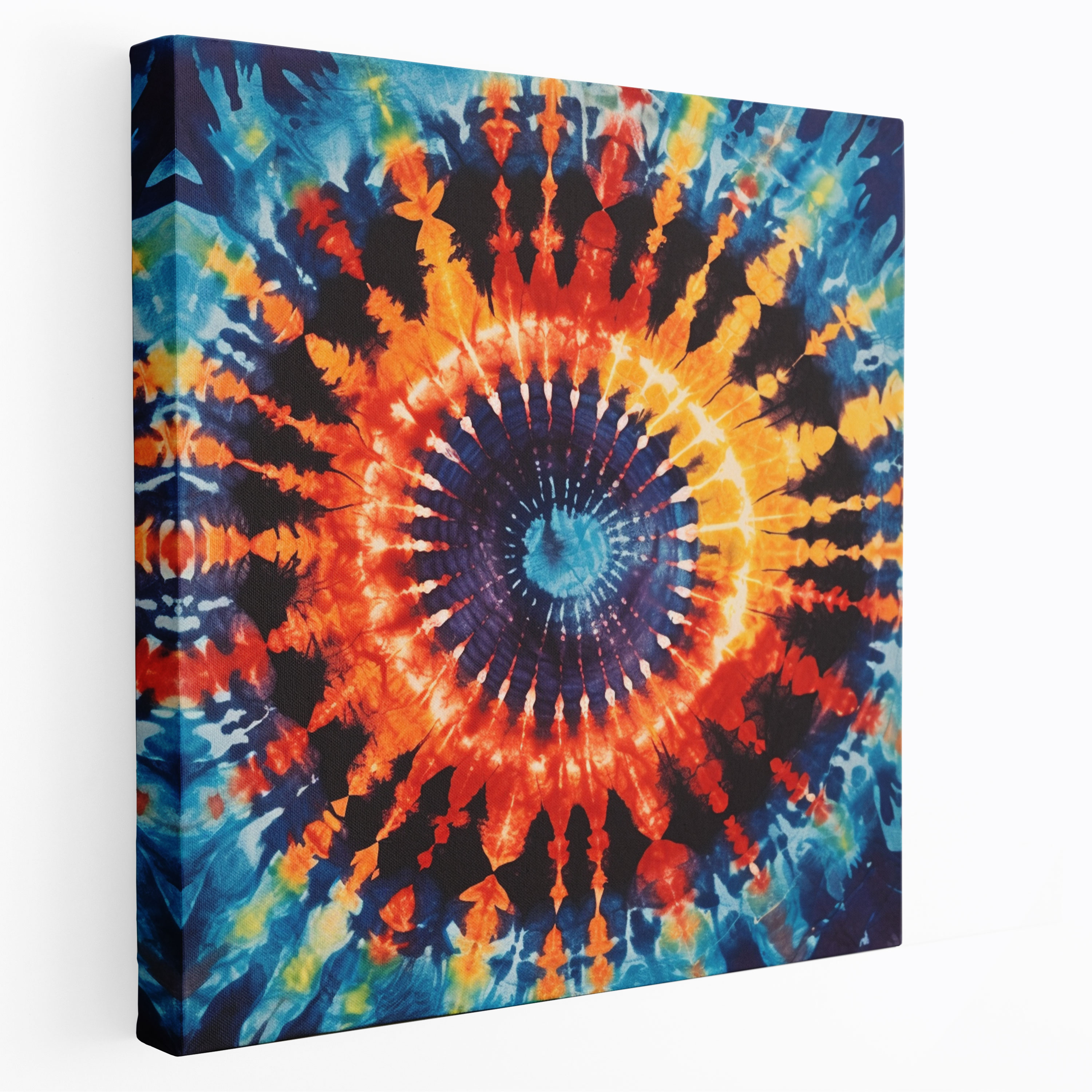 Funky Tie-Dye Canvas Print - Funky, Wall Art, Tie-Dye, Home Decoration