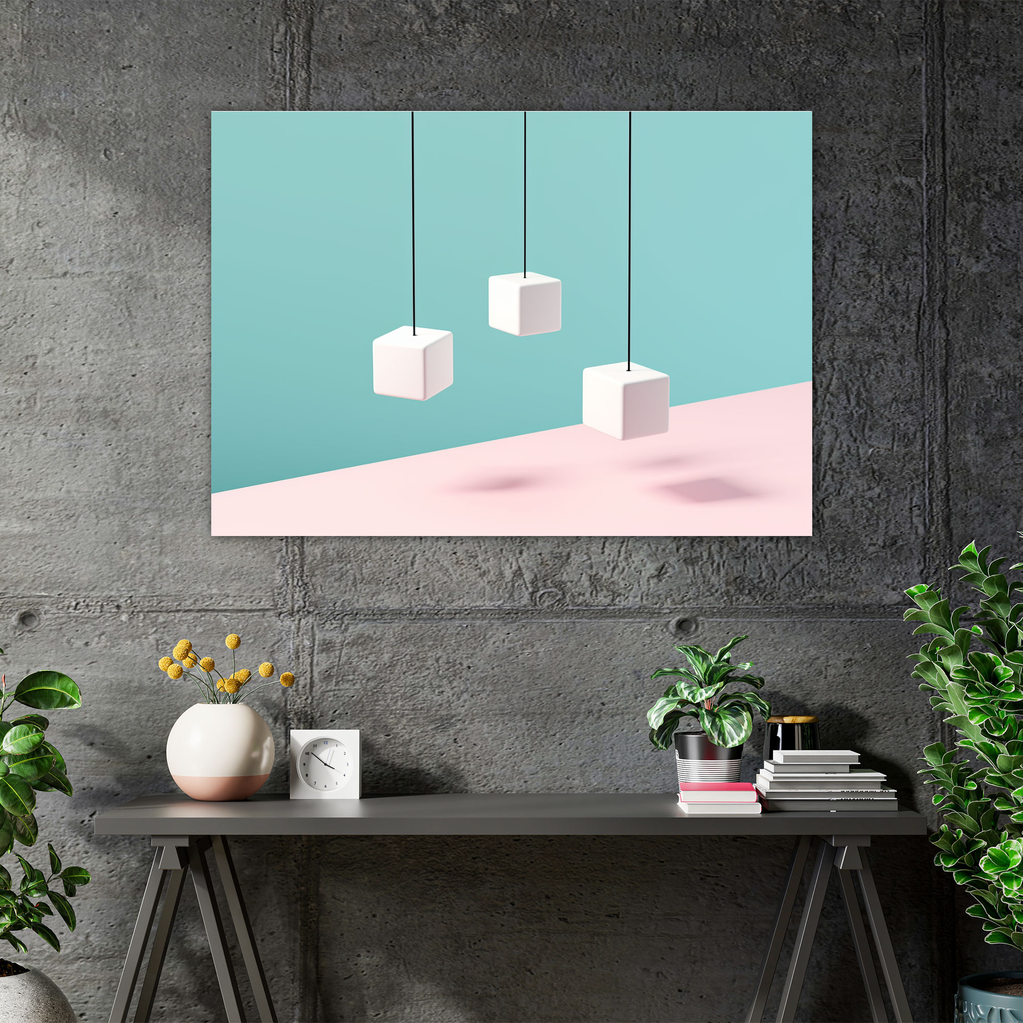 Gamble Minimalist Canvas Print - Gamble, Home Decoration, Canvas Wall Art, Minimalist Graphic Design