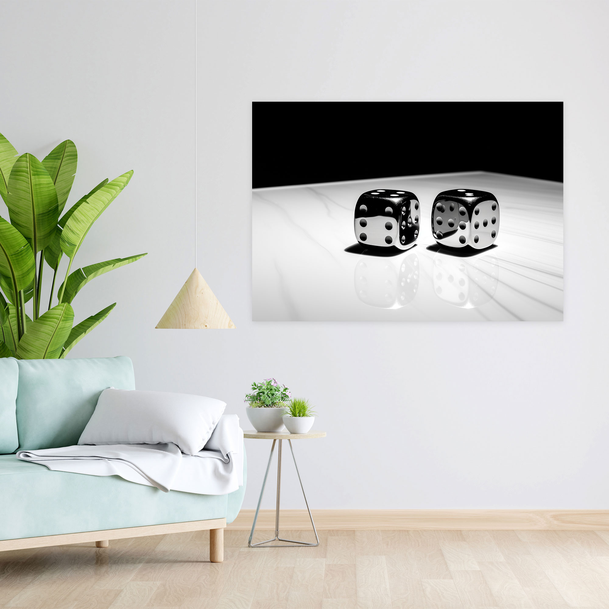 Gamble Minimalist Wall Art - Gamble, Luck, Home Decoration, Minimalist Photograph