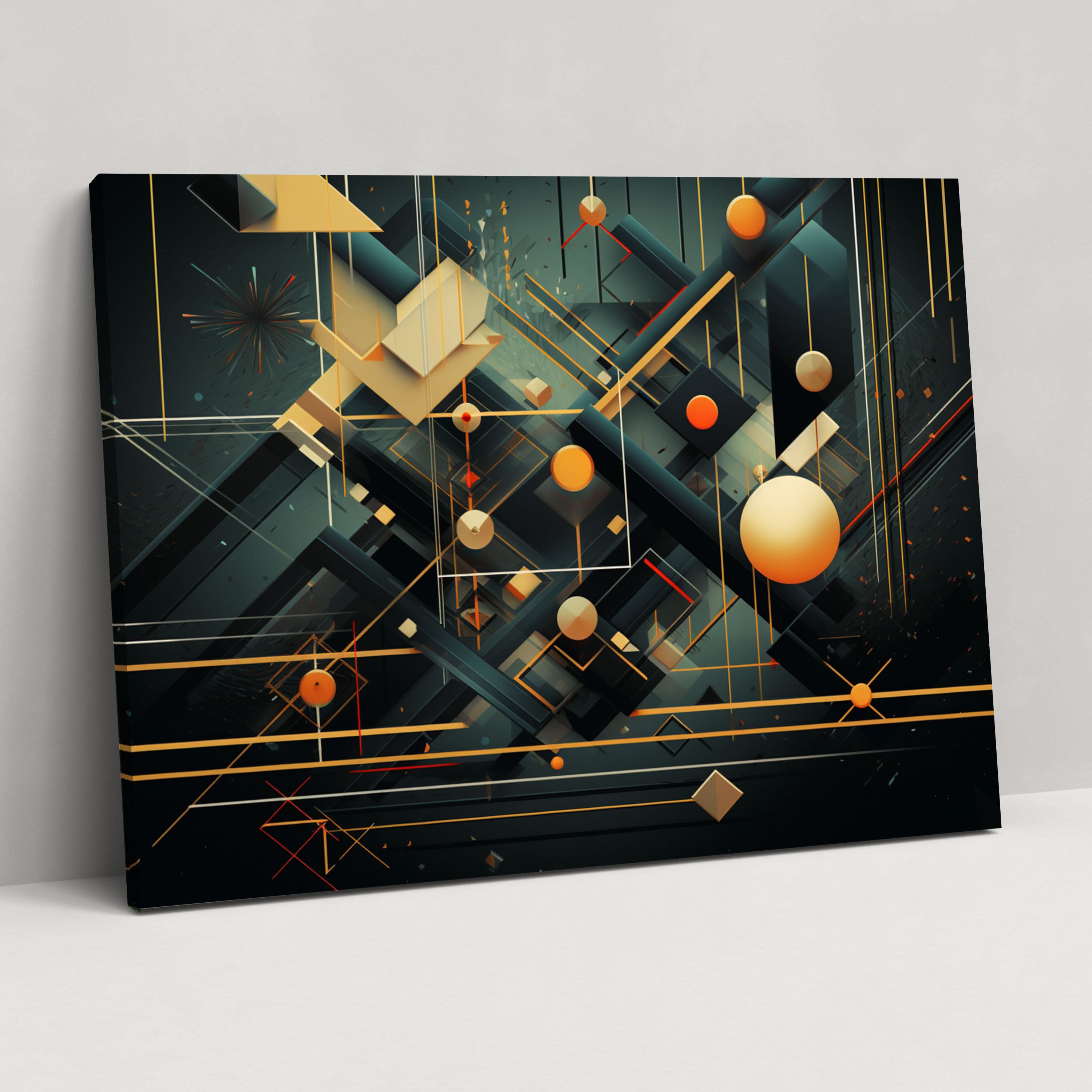 Gamble Luck Abstract Canvas Print - Gamble, Canvas Print, Gamble, Luck