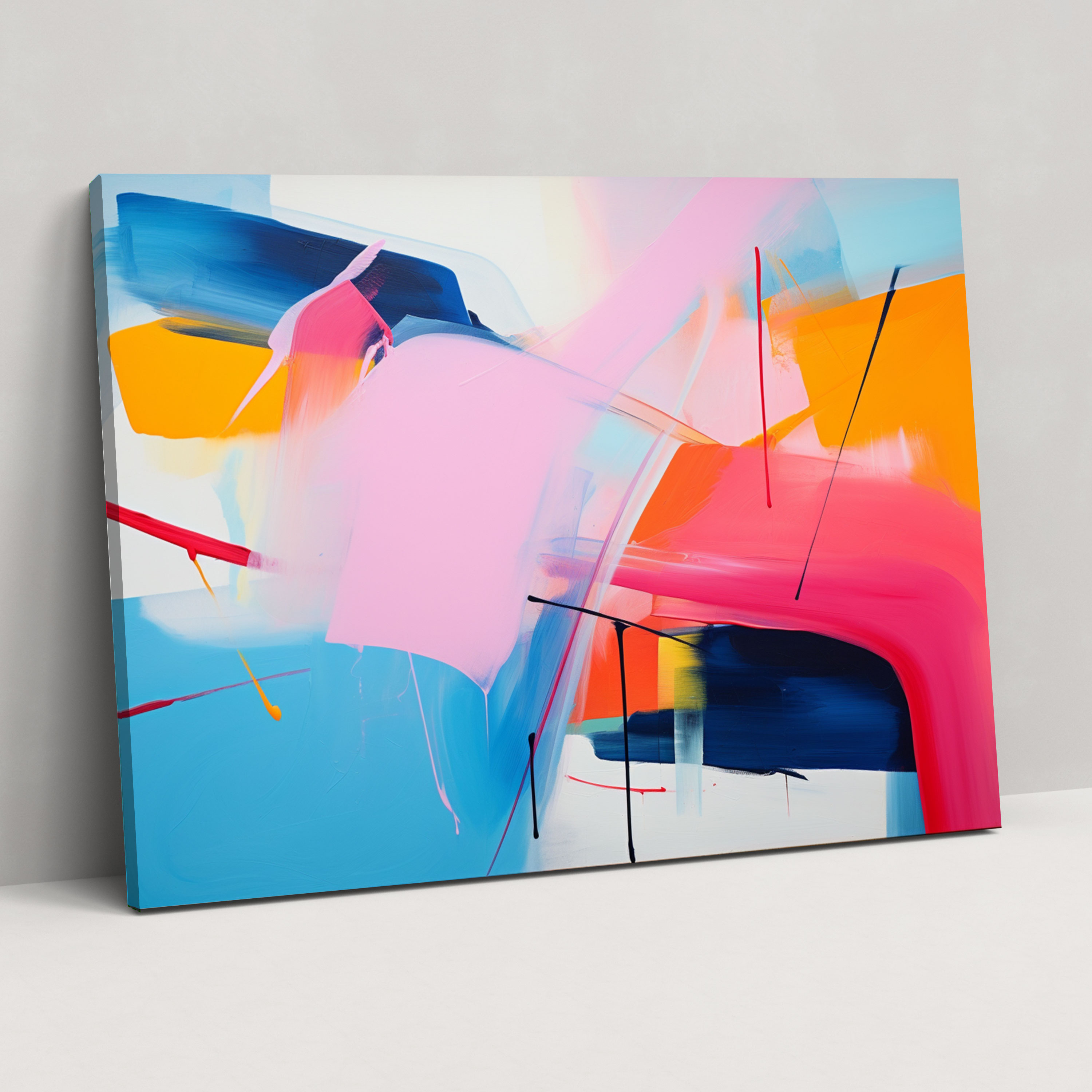Gamble Leinwandbild - Wandkunst in lebendigen Farben