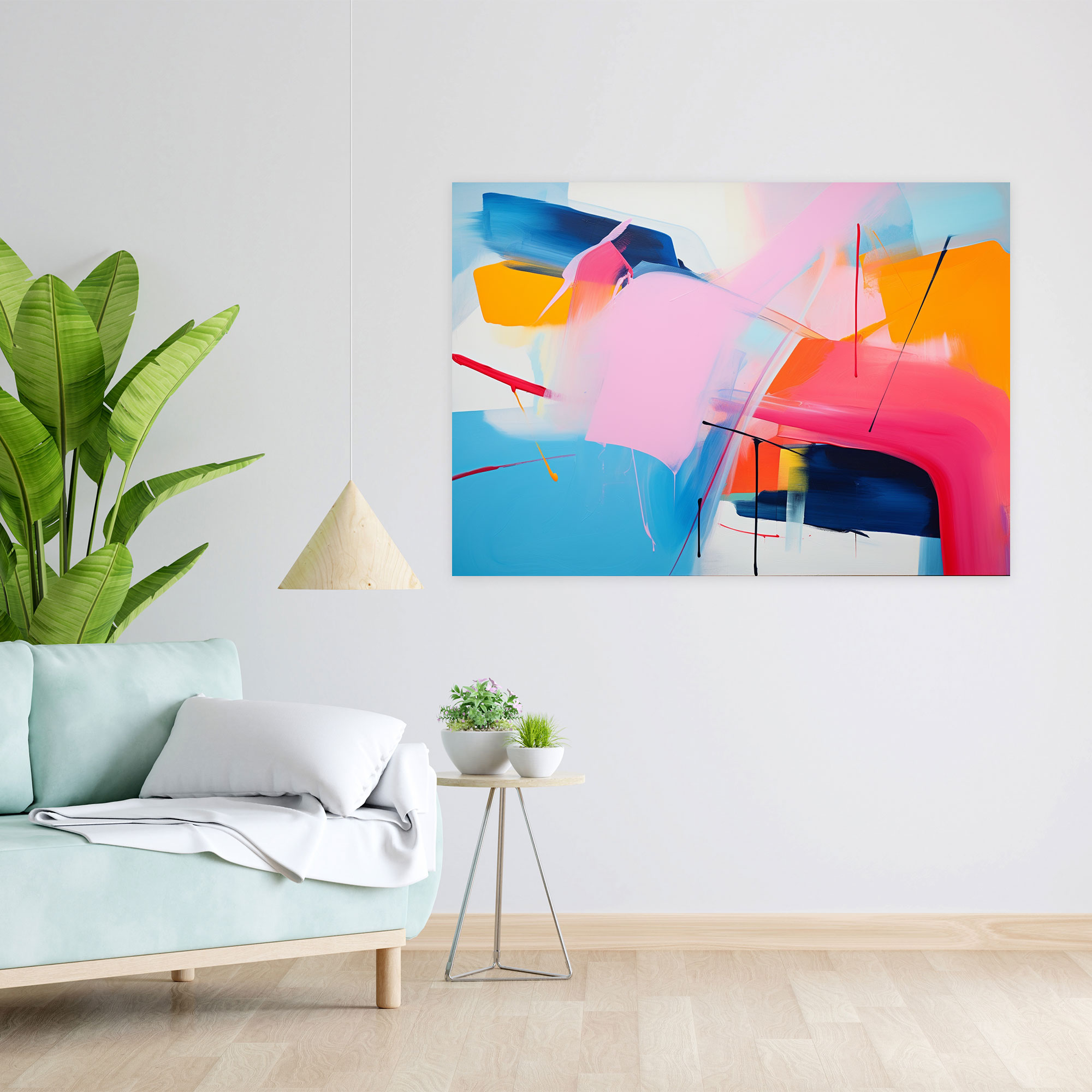 Gamble Leinwandbild - Wandkunst in lebendigen Farben