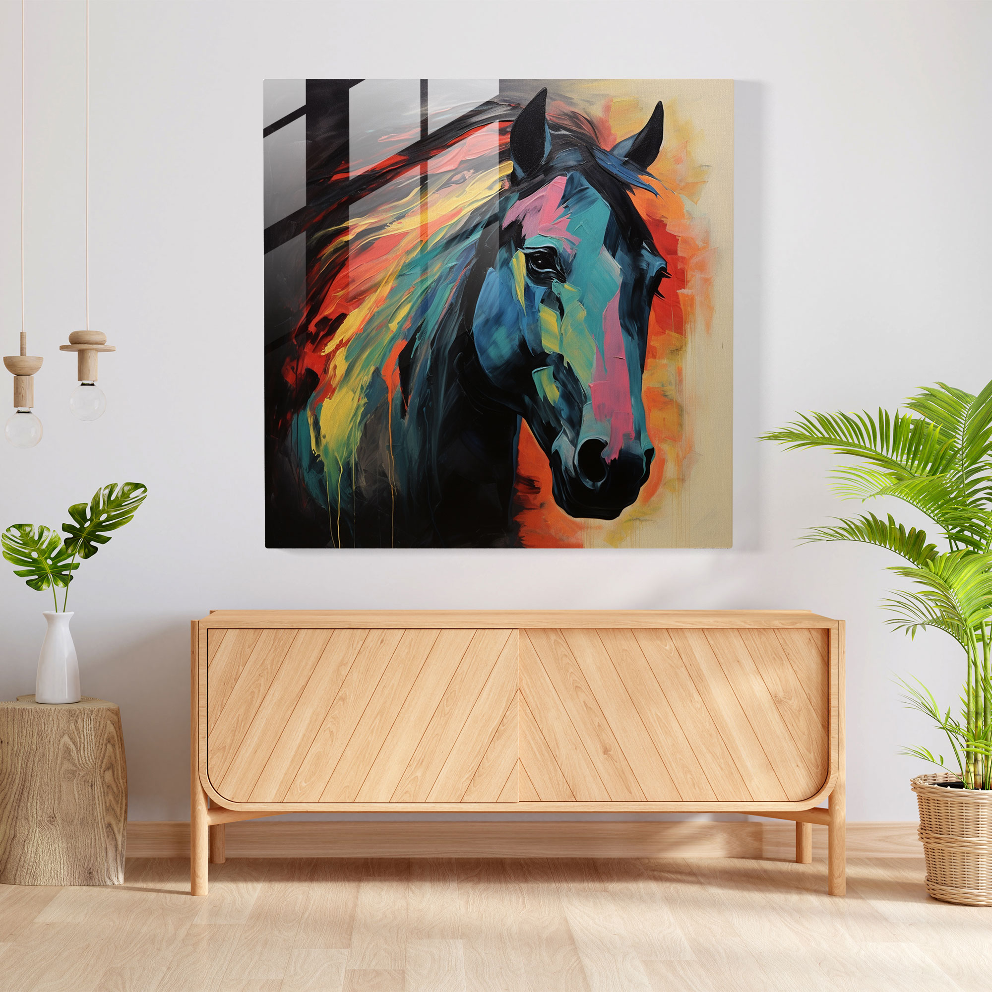 Godfather Glass Print - Godfather, Glass Wall Art, Godfather, Wall Decoration