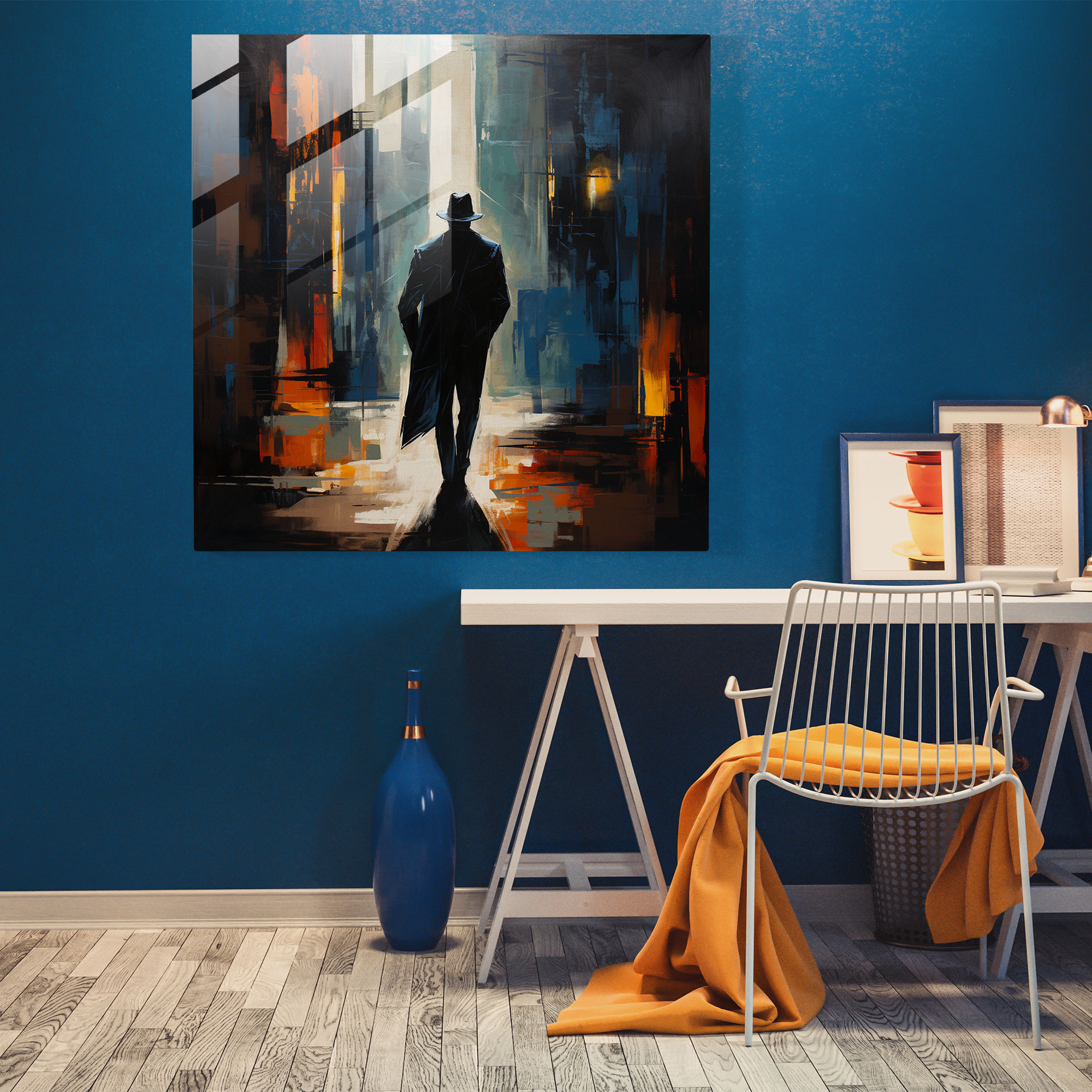 Godfather Glass Print - Godfather, Wall Decoration, Home Decoration, Glass Art