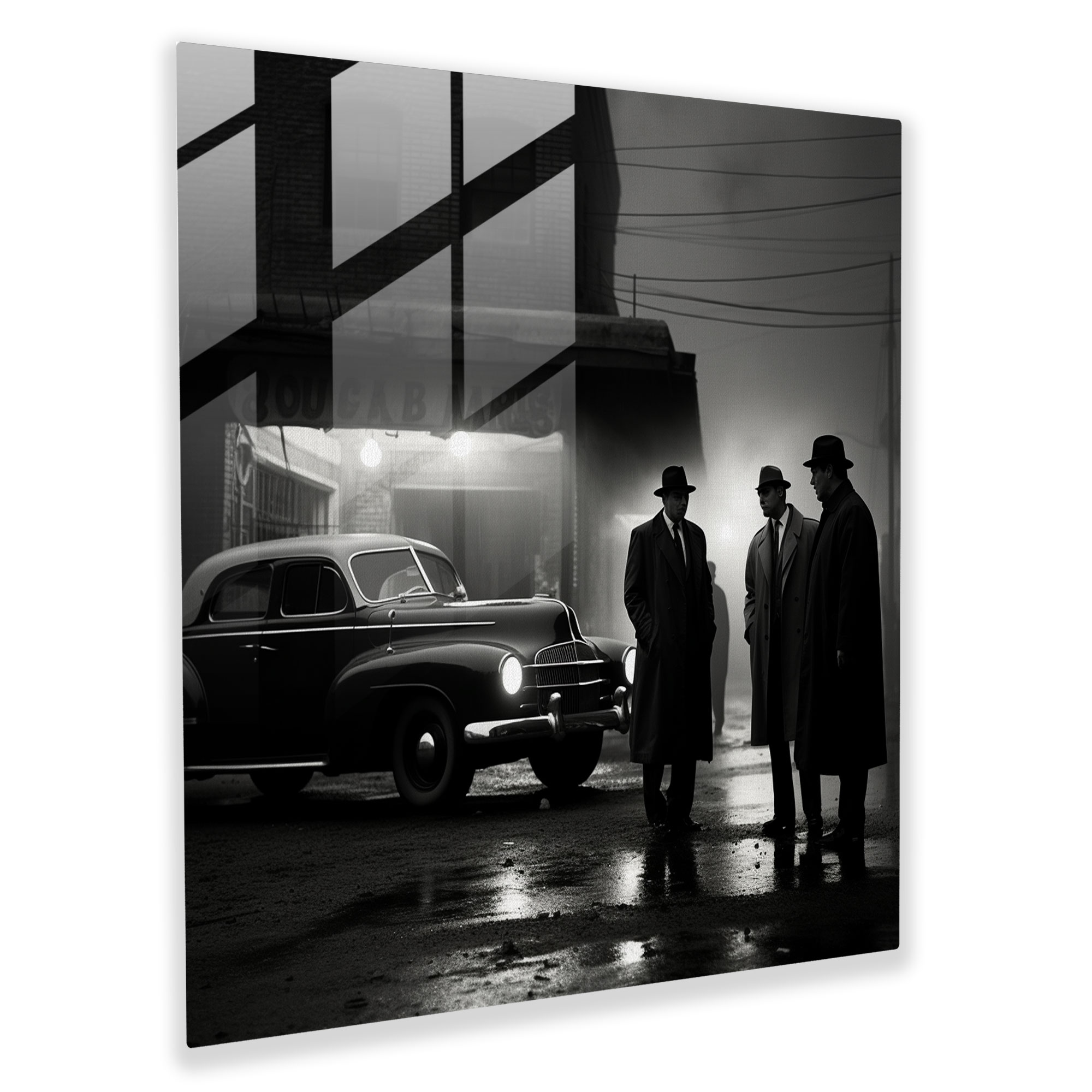 Classic Godfather Glass Print - Godfather, Glass Print, Godfather, Modern Art