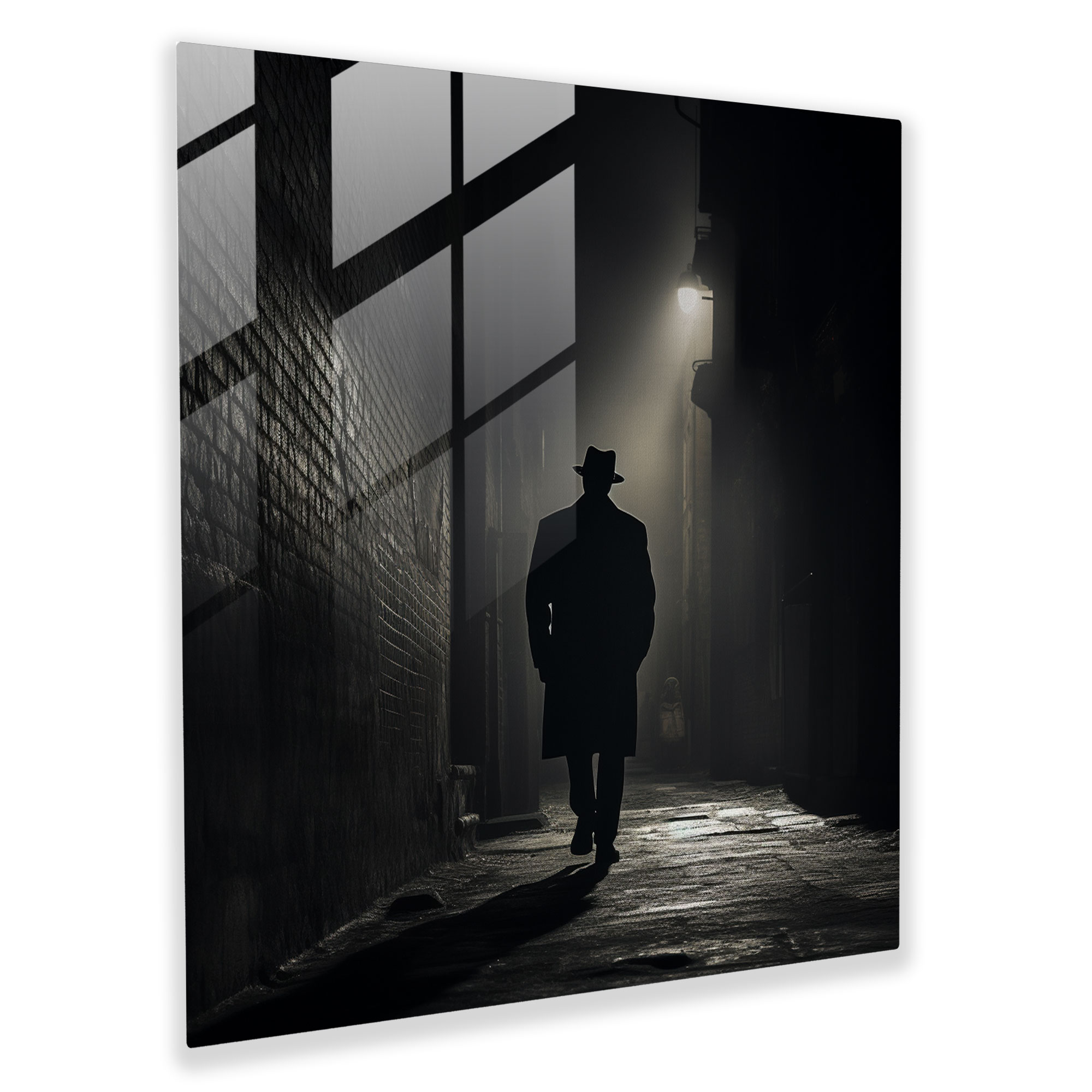 Glasbild Pate Silhouette - Pate Glas Kunst Silhouette