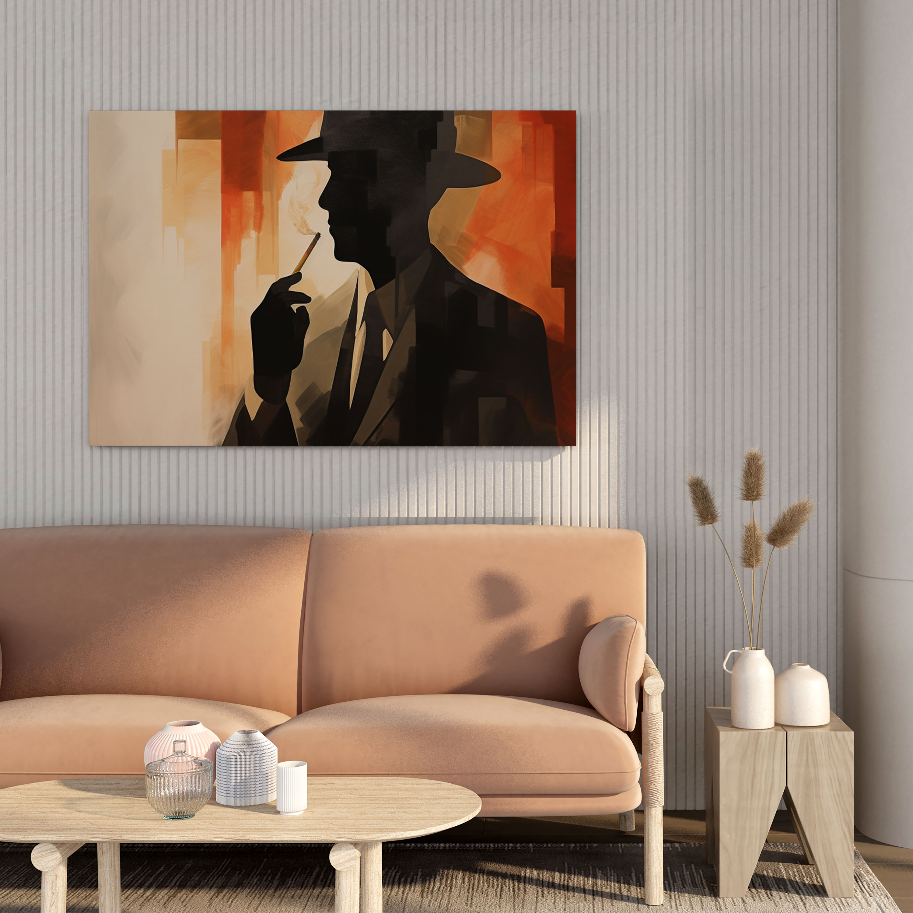 Godfather Abstract Modern Canvas Print - Godfather, Home Decoration, Wall Art, Premium Materials