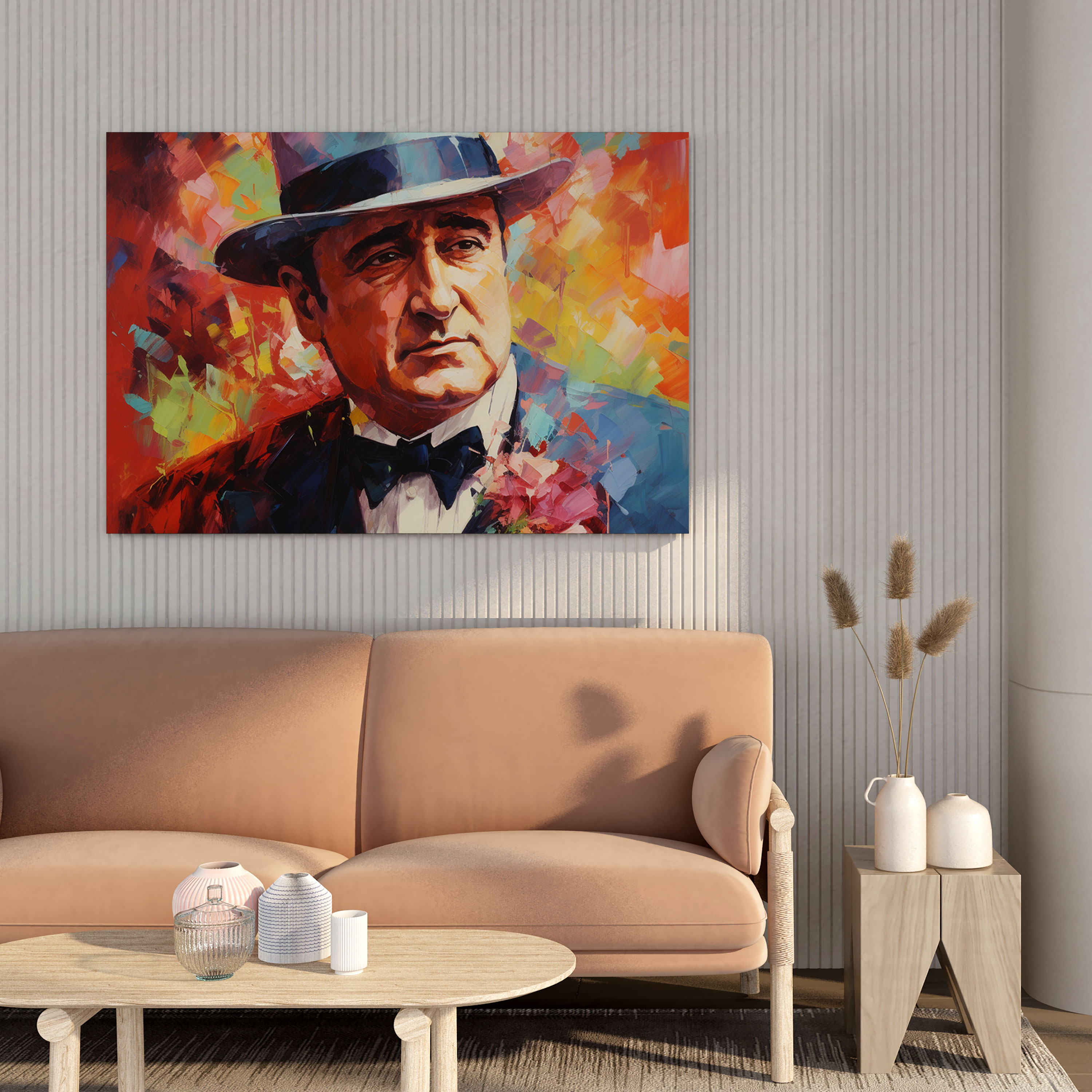Godfather Canvas Print - Impressionist Painting - Godfather, Home Decoration, Artistic Flair, Wall Art