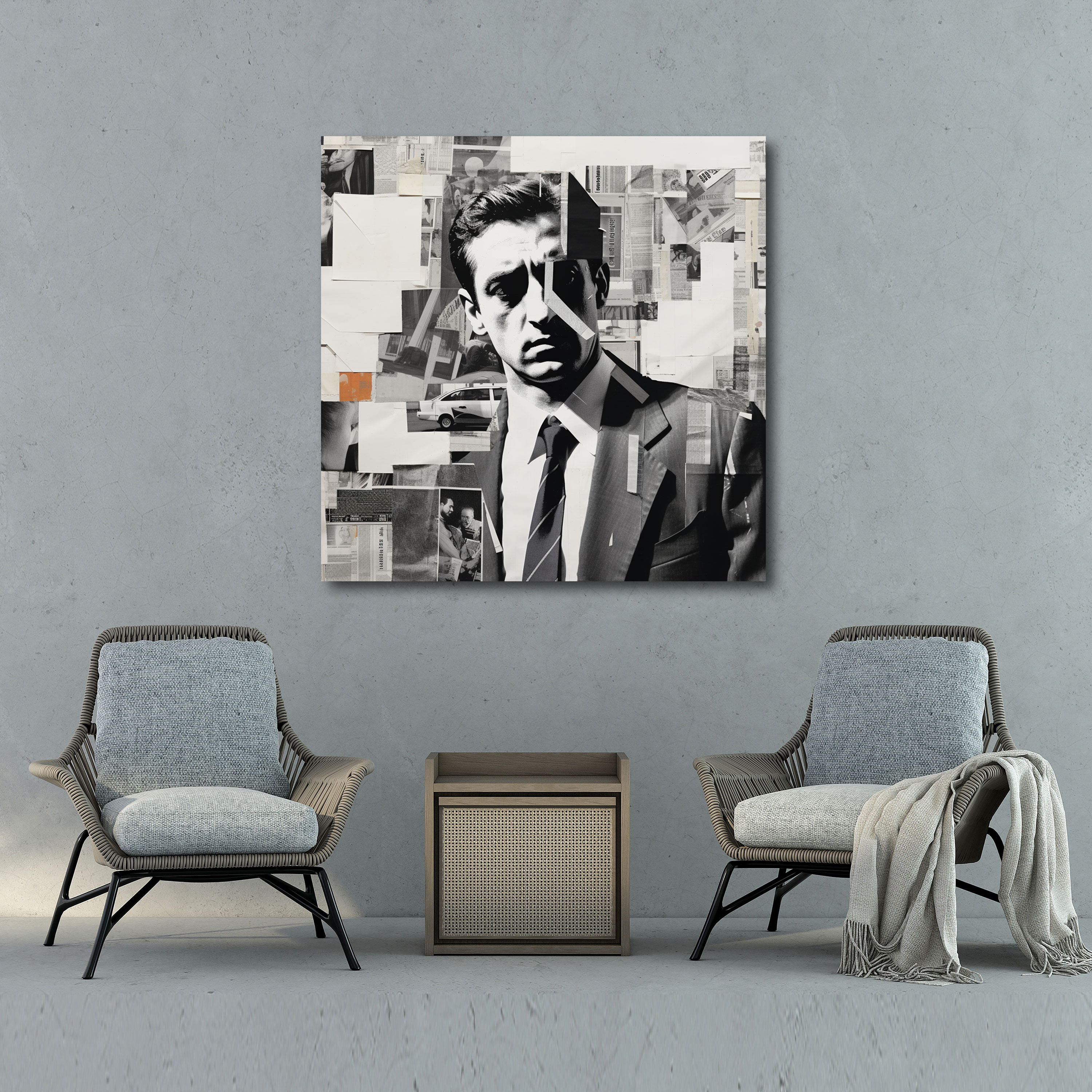 Godfather Wall Art - Godfather, Newspaper Clippings, Godfather, Home Decoration