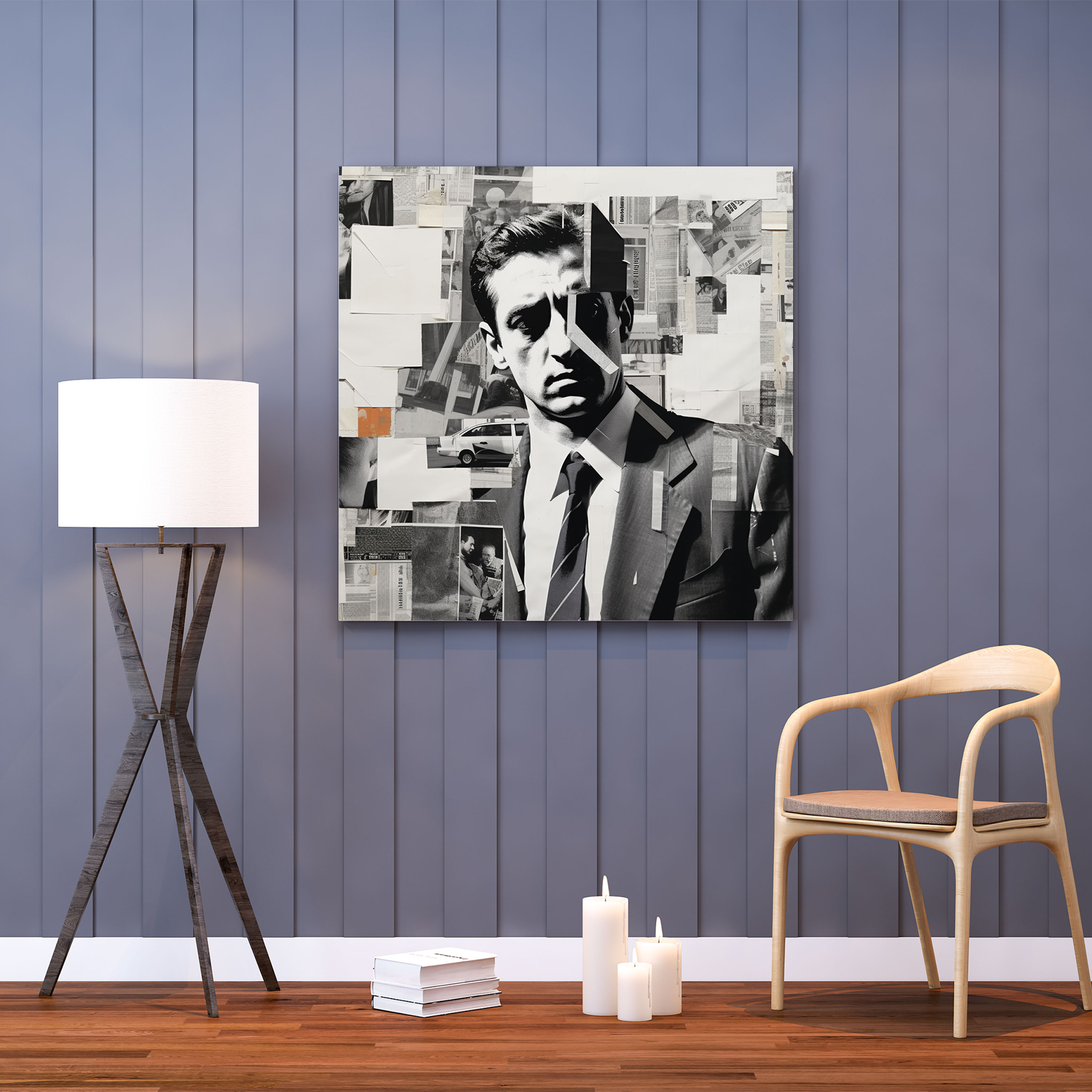Godfather Wall Art - Godfather, Newspaper Clippings, Godfather, Home Decoration