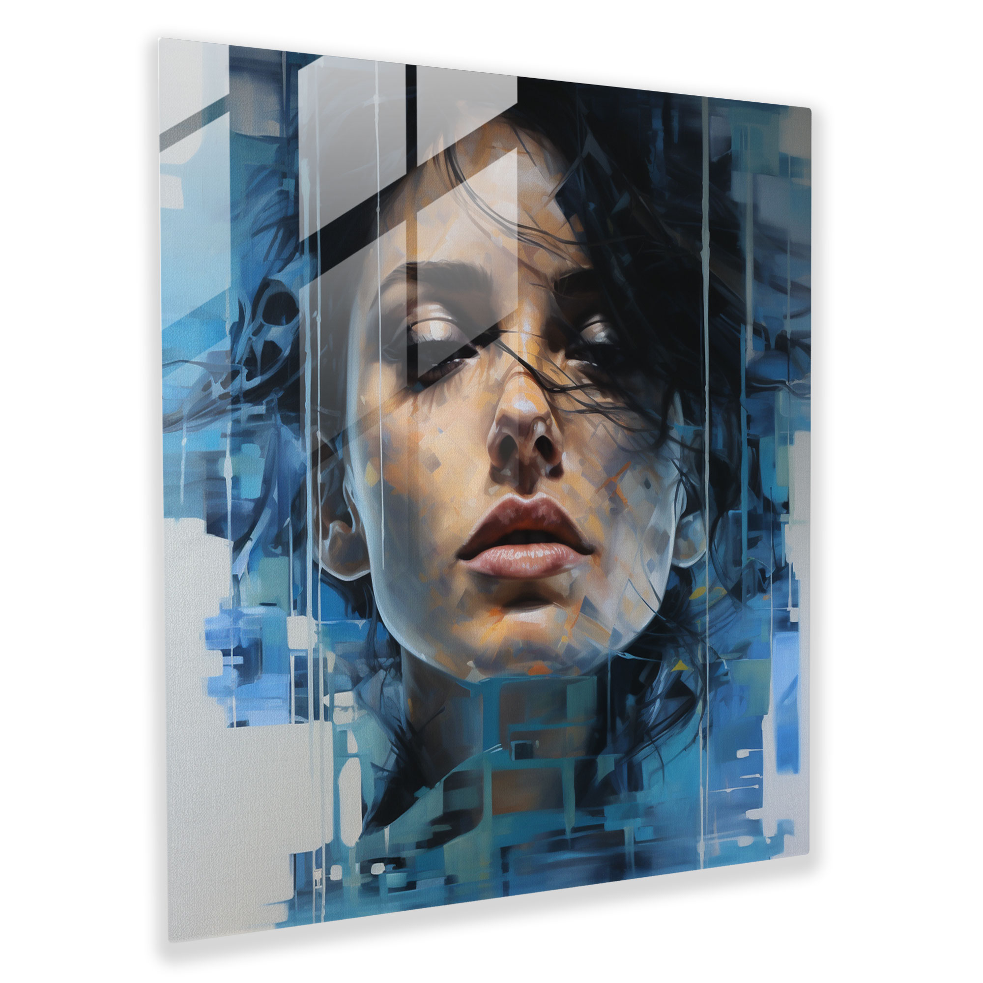Göttliche Harmonie Glasbild