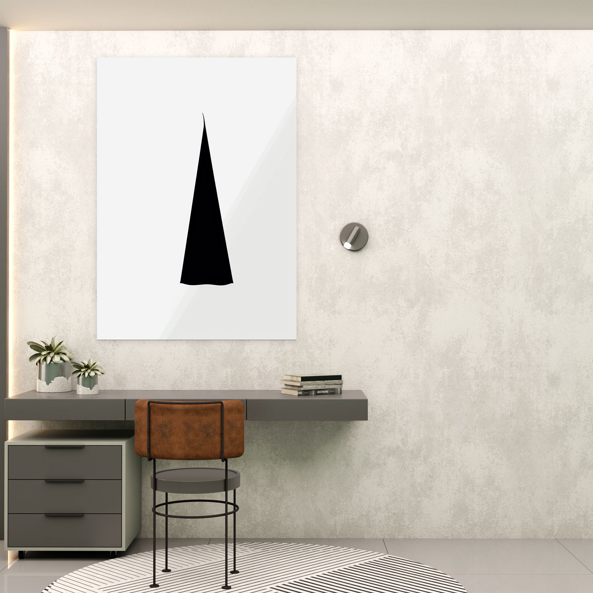 Gnome Wall Art - Minimalist Line Art - Gnome, Gnome, Minimalist Line Art, Canvas Wall Art