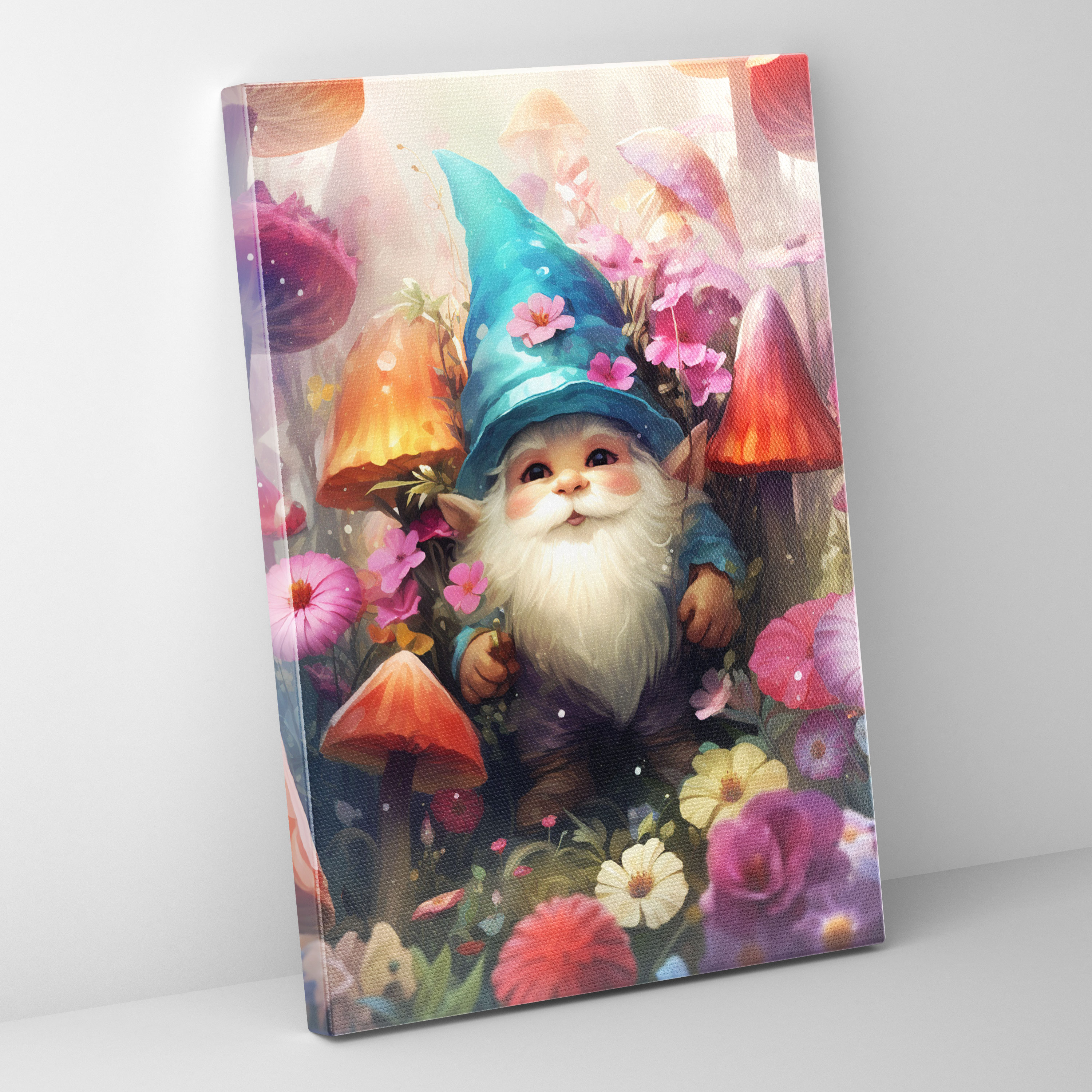 Dreamy Gnome Canvas Print - Gnome, Canvas Print, Canvas, Gnome