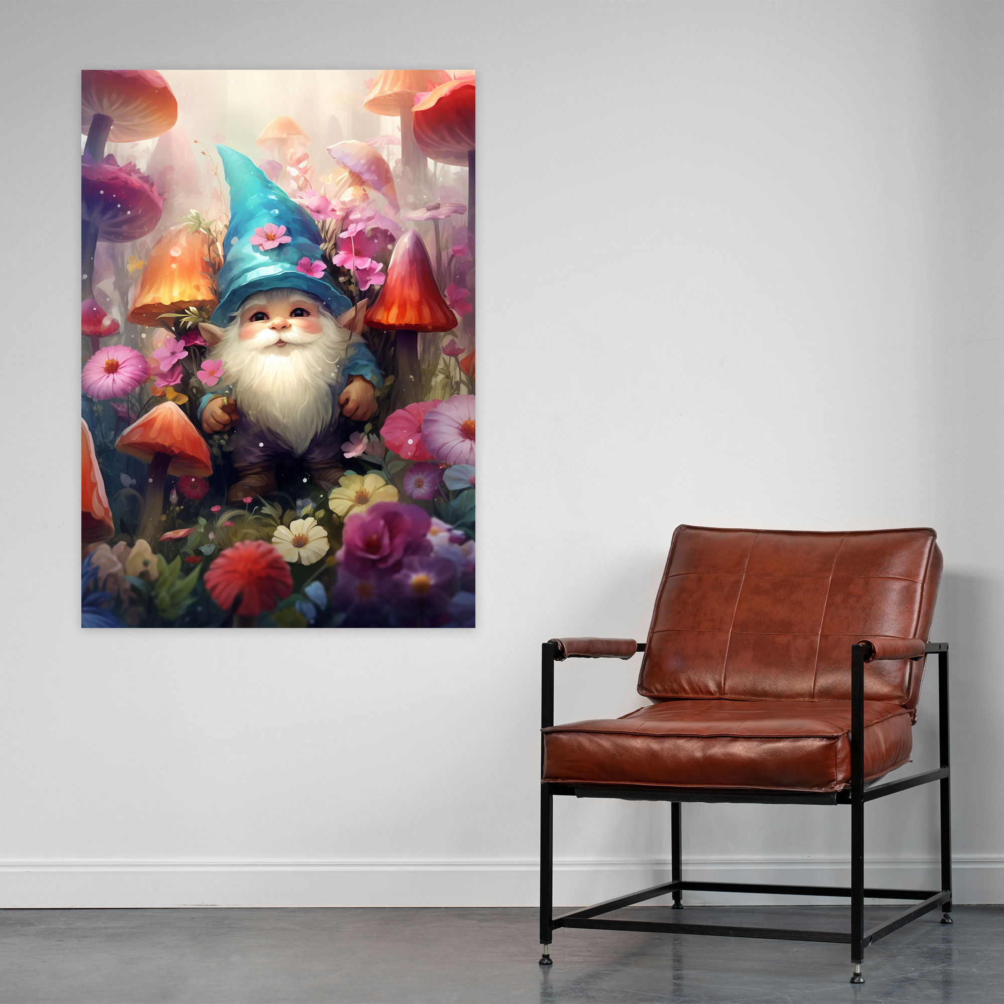 Dreamy Gnome Canvas Print - Gnome, Canvas Print, Canvas, Gnome