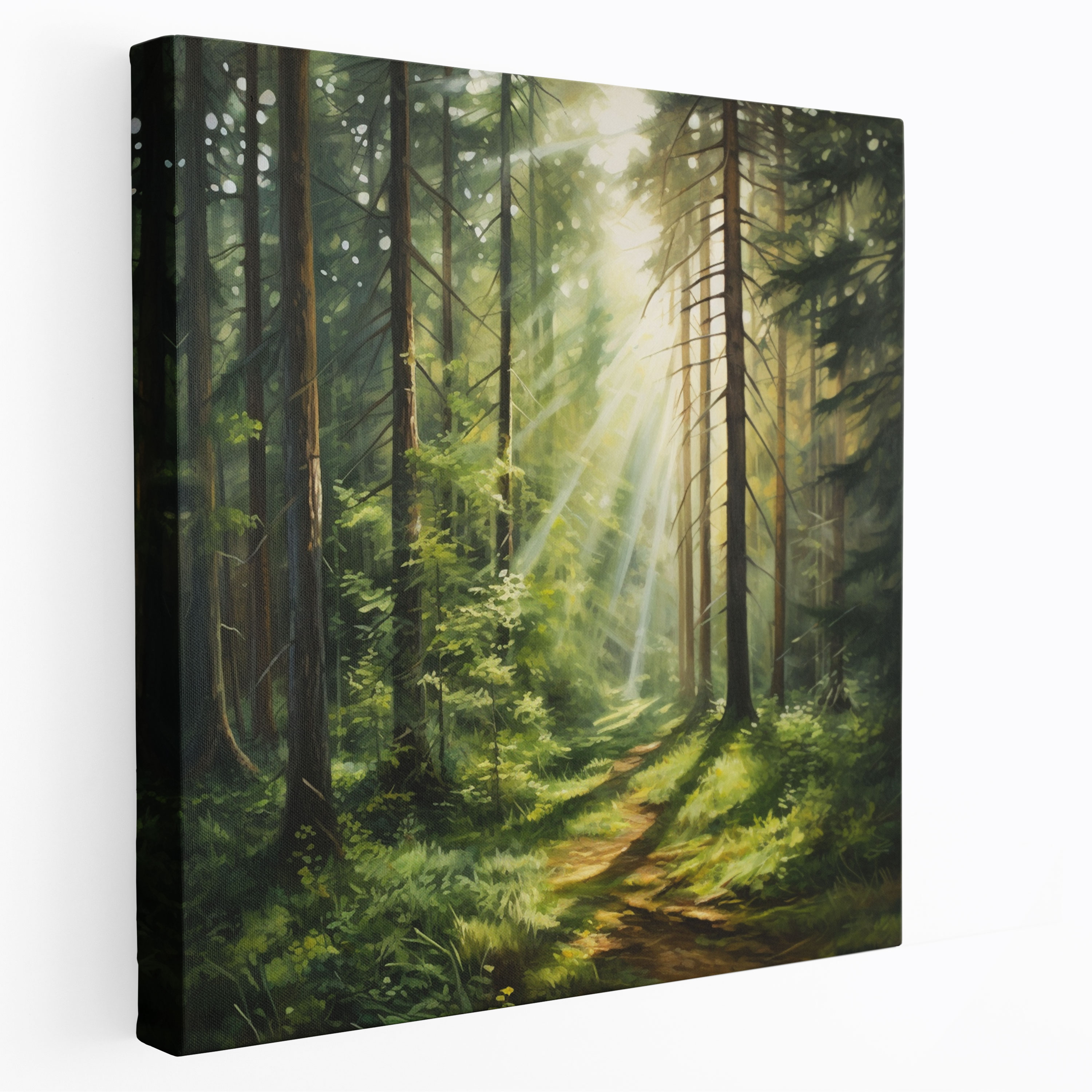 Green Pine Canvas Print - Green Pine, Canvas Print, Home Decoration, Green Pine