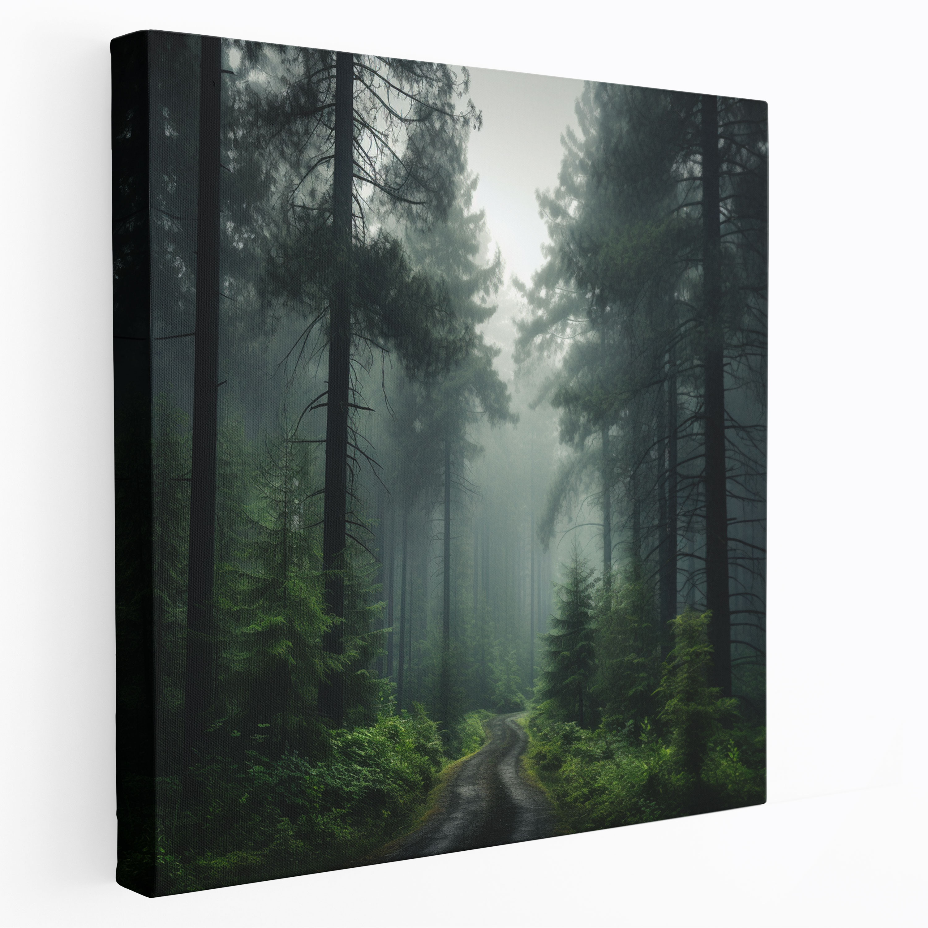 Green Pine Wall Art - Green Pine, Green Pine, Canvas Wall Art, Wall Art
