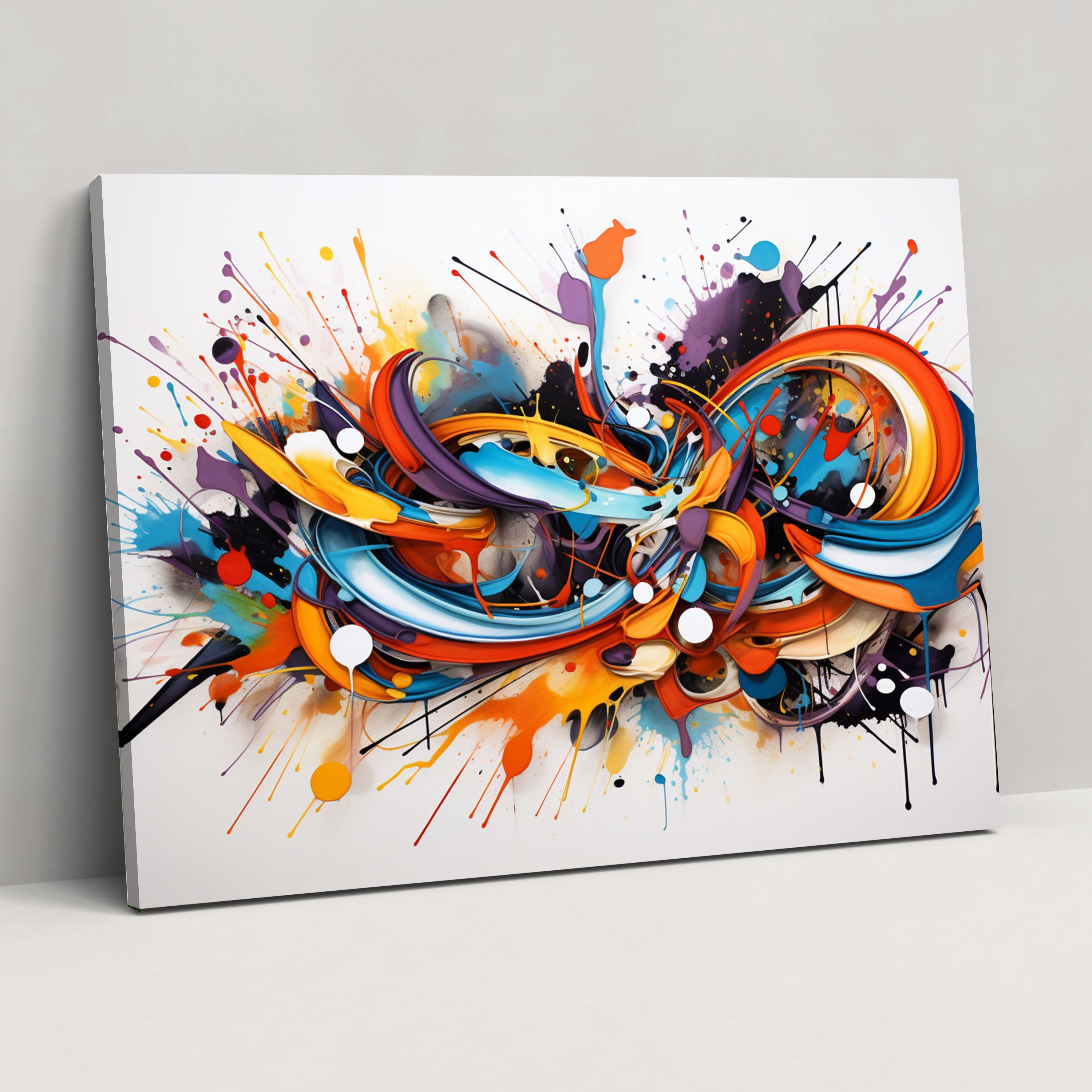 Abstract Graffiti Wall Art - Graffiti, Graffiti, Home Decoration, Wall Art
