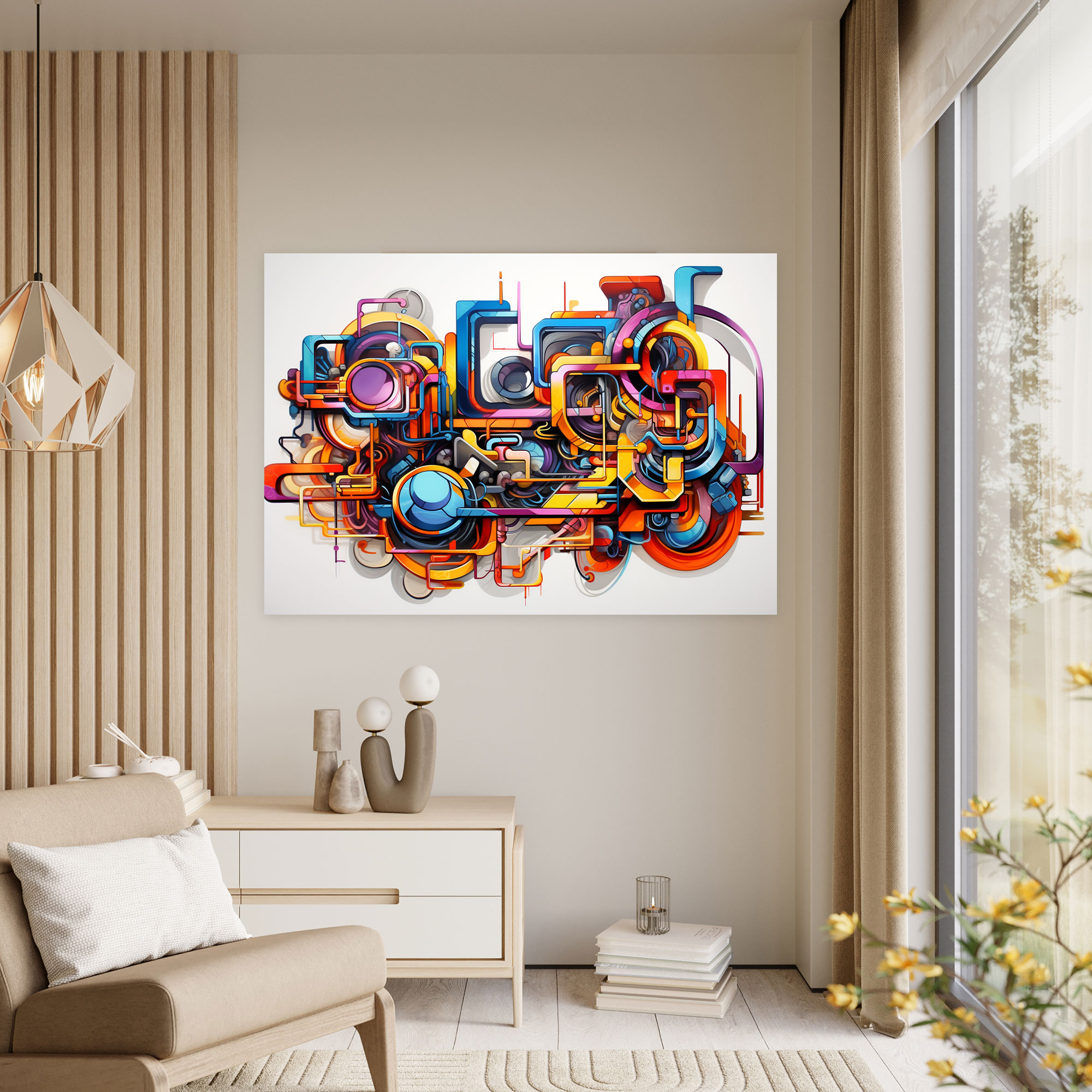 Graffiti Canvas Print - Graffiti, Graffiti, Wall Art, Canvas Wall Art