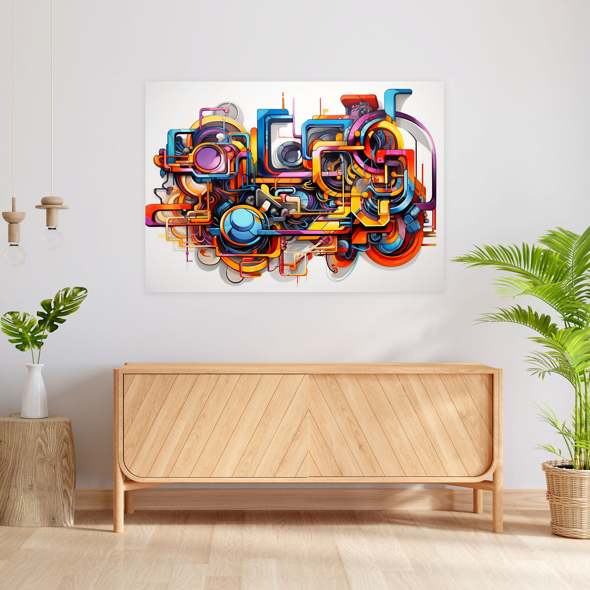 Graffiti Canvas Print - Graffiti, Graffiti, Wall Art, Canvas Wall Art