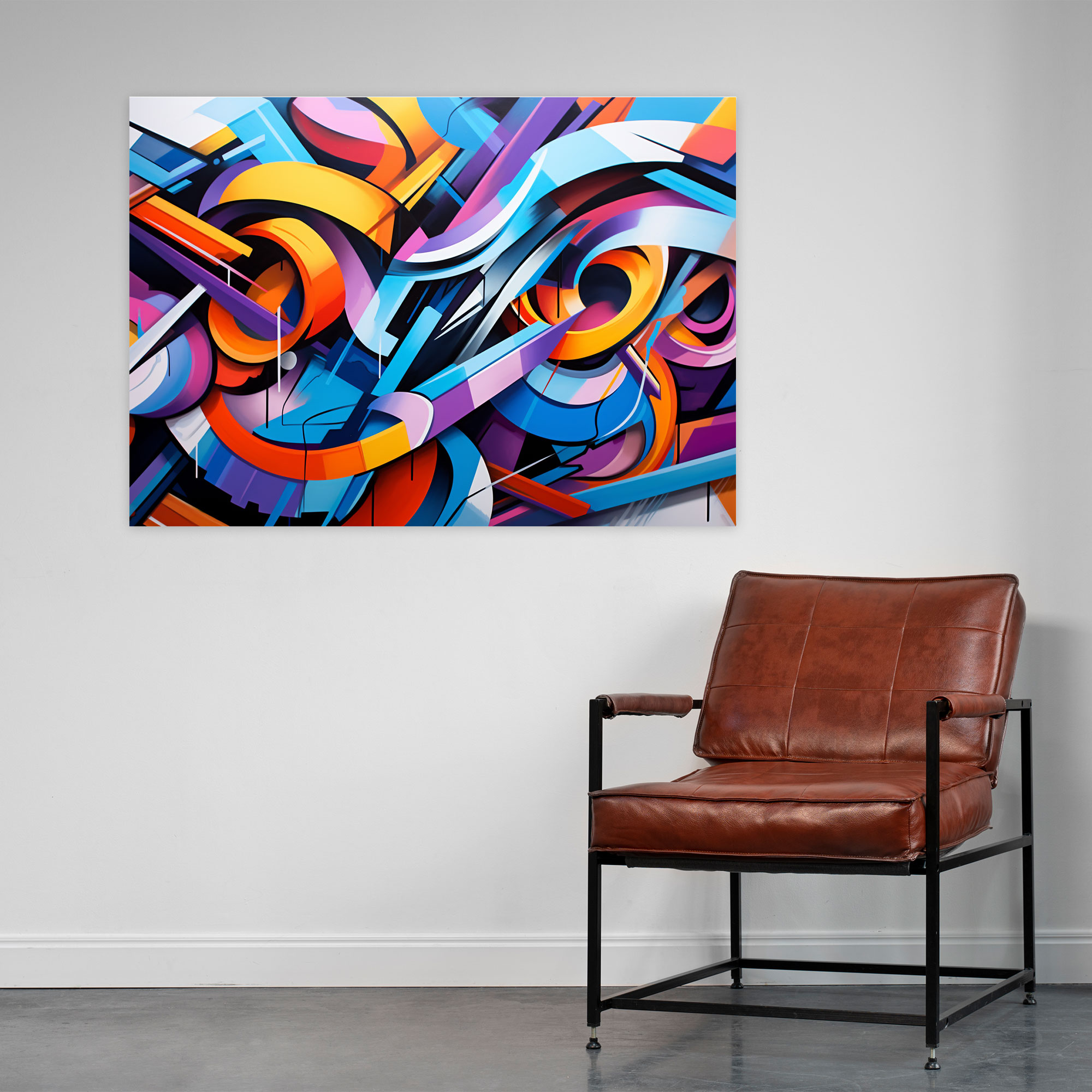 Street Art Canvas Print - Graffiti, Canvas Print, Street Art, Abstract