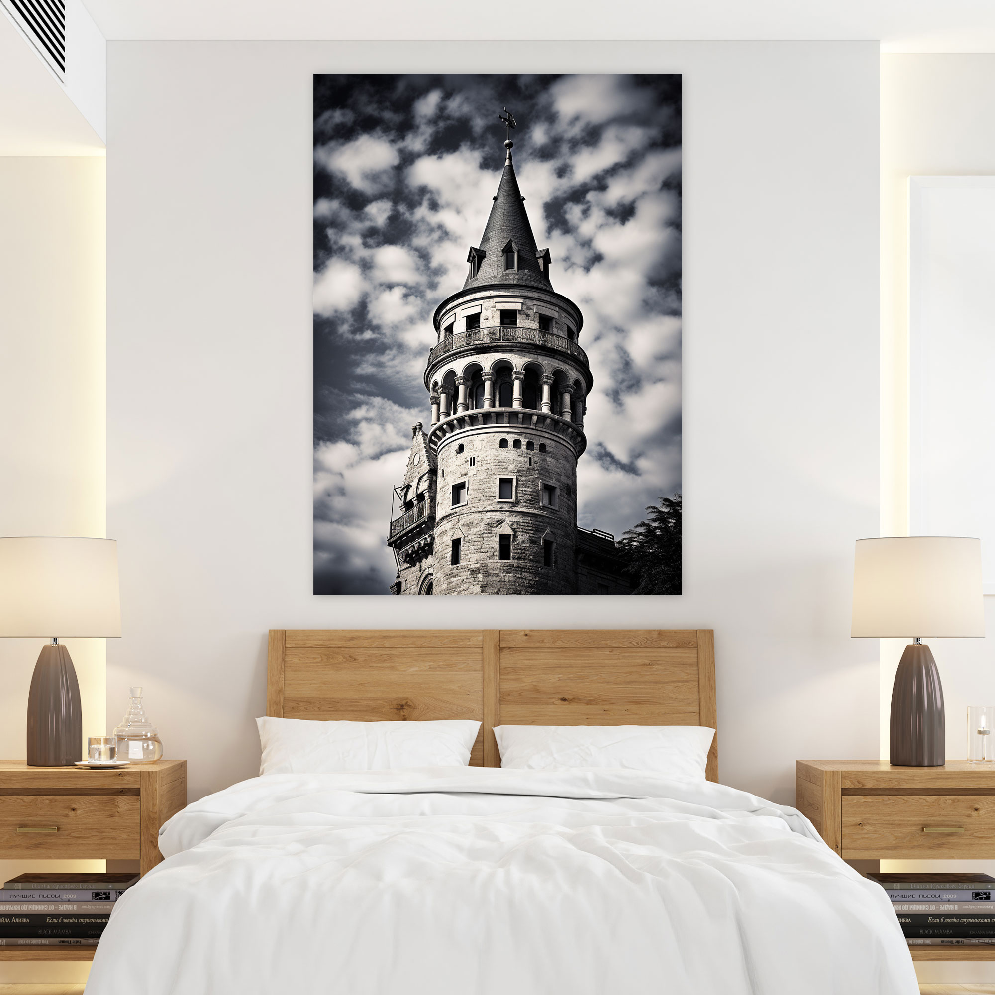 Galata Tower Canvas Print - Galata Tower, Wall Art, Canvas, Galata Tower