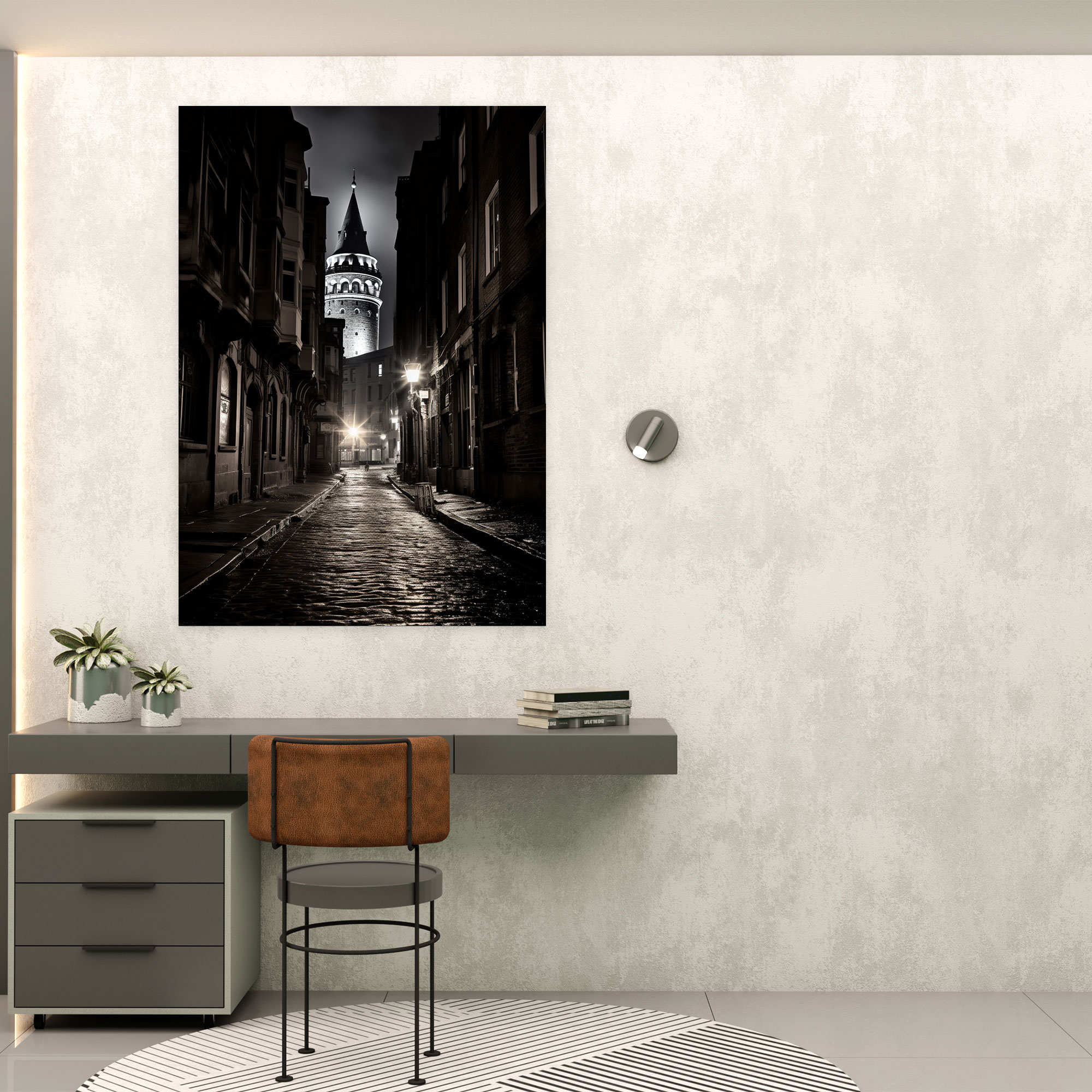 Galata Tower Wall Art - Galata Tower, Canvas Print, Wall Art, Canvas Wall Art