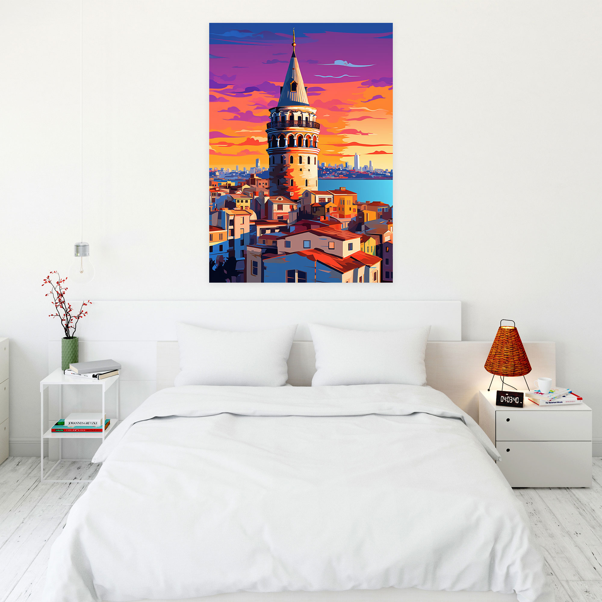 Galata Tower Wall Decoration - Galata Tower, Wall Decoration, Energetic Composition, Galata Tower