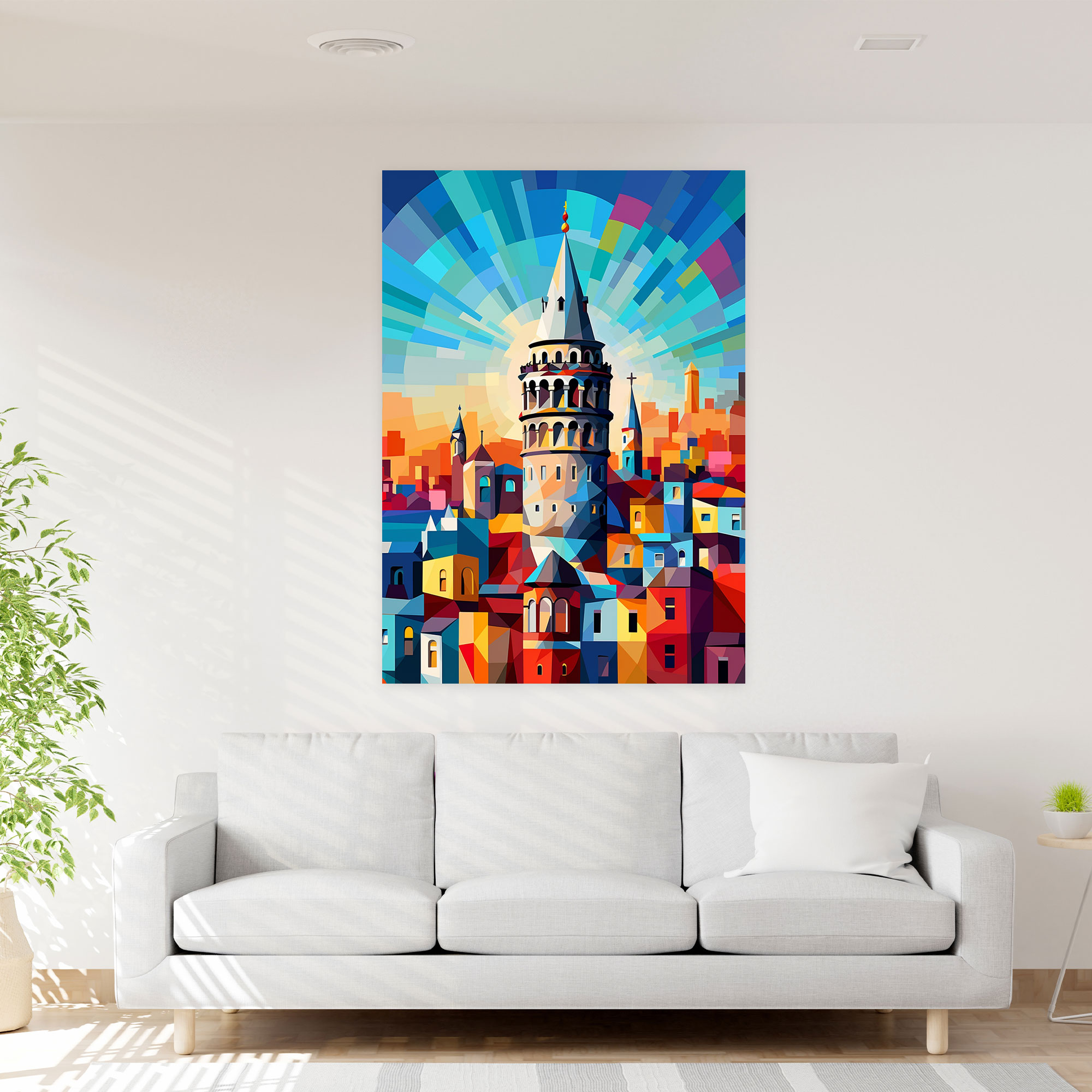 Galata Tower Canvas Print - Galata Tower, Canvas, Canvas Print, Galata Tower
