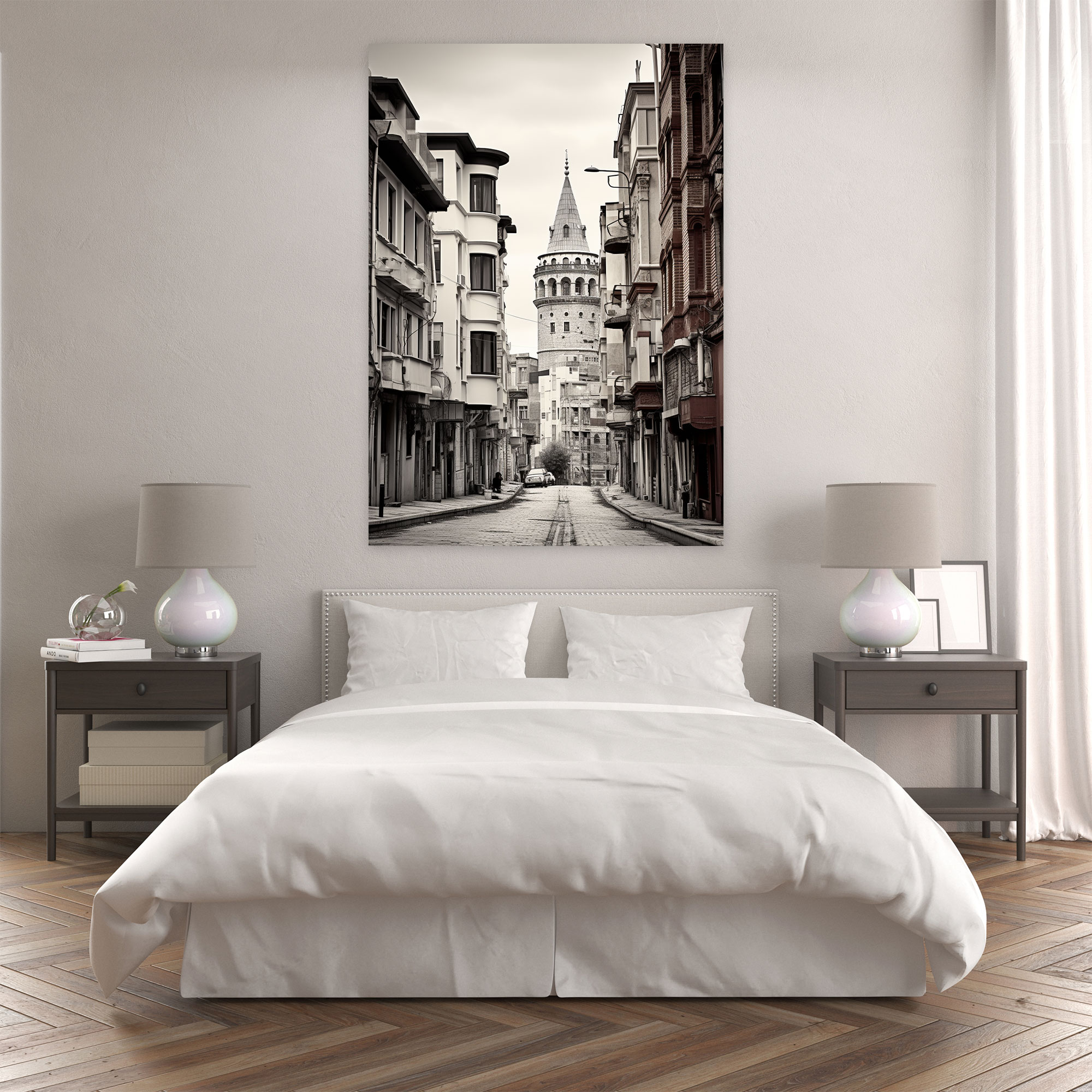 Galata Tower Canvas Print - Galata Tower, Canvas, Wall Art, Wall Decoration