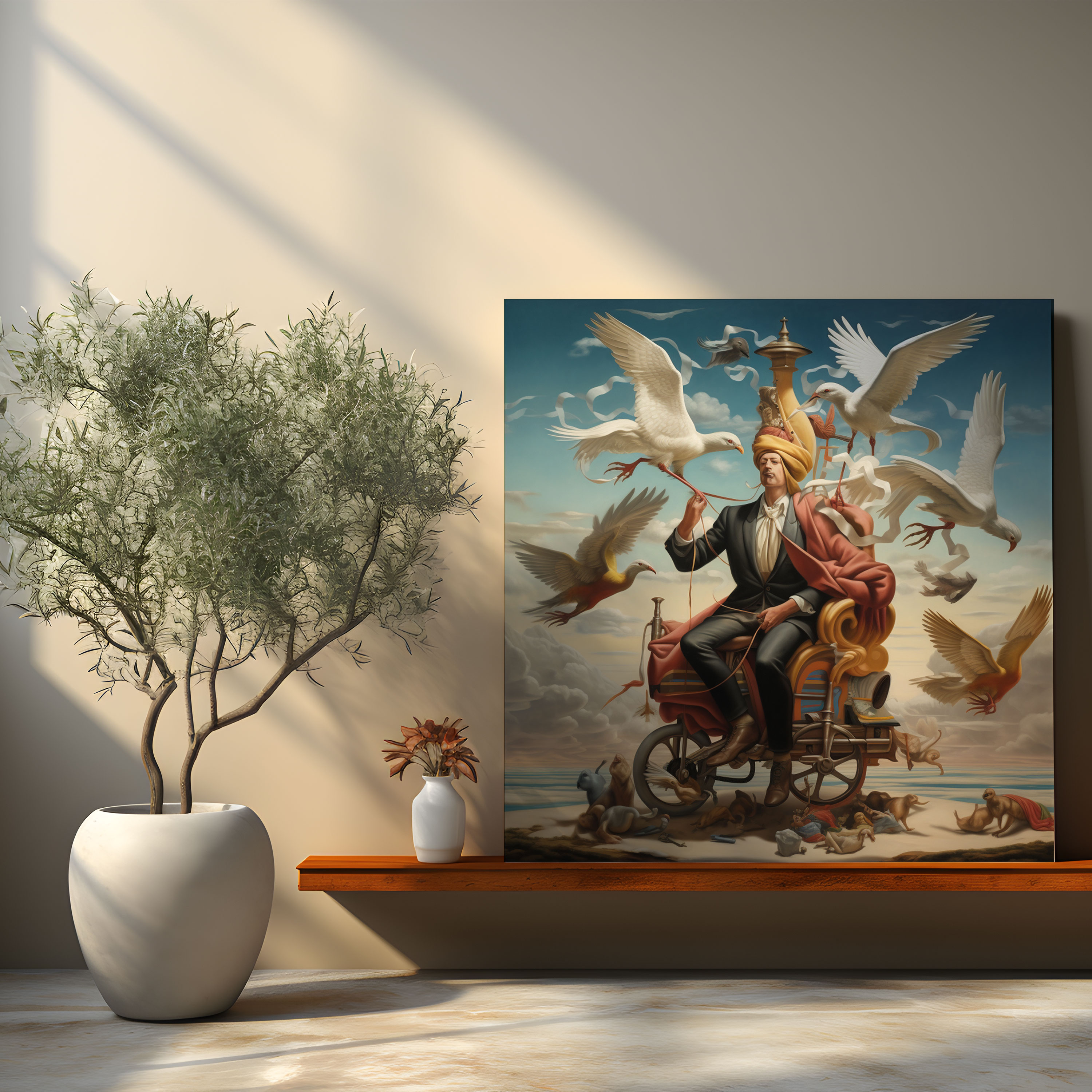 Hayalperest Hermes Duvar Sanatı - Hermes Hayal Gücüne Dayalı Unsurlar Hayalperest Yorum Duvar Sanatı