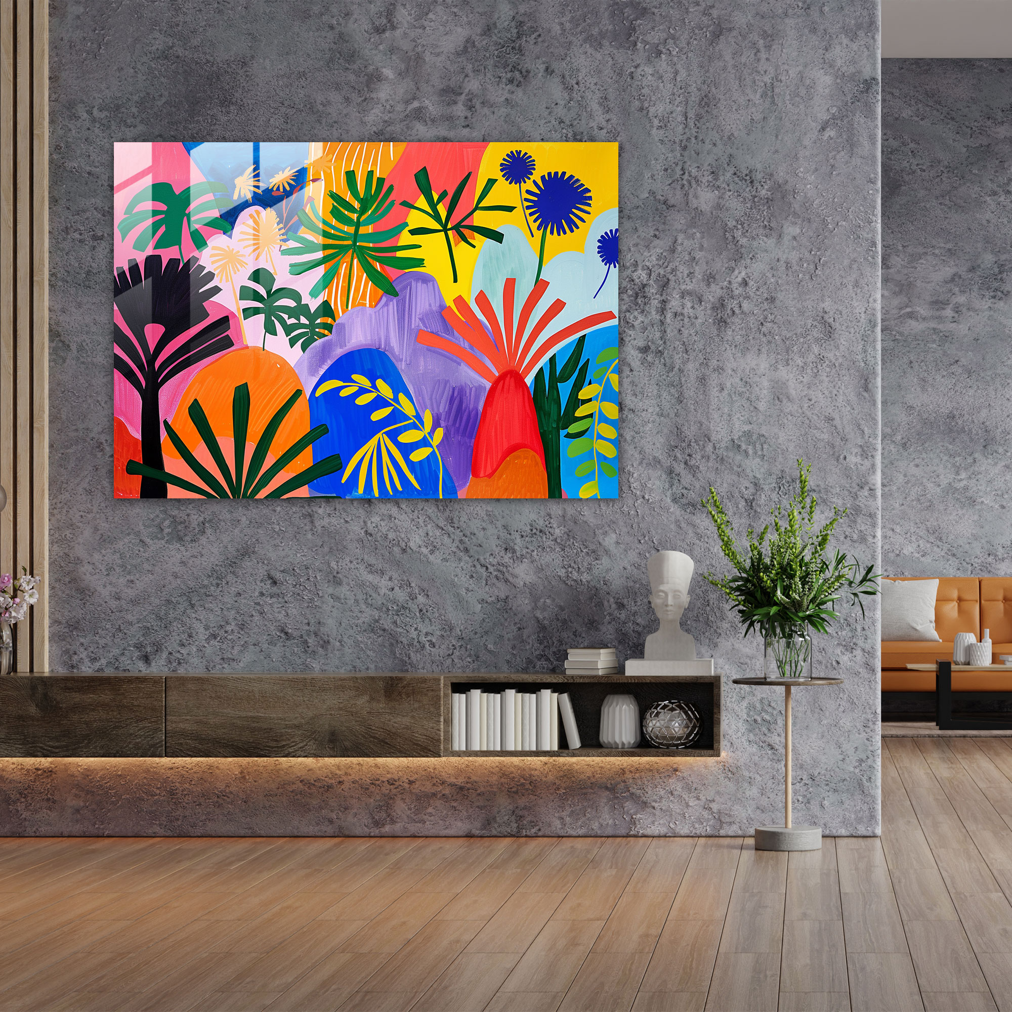 Henri Matisse Glass Art Wall Decoration - Henri Matisse, Henri Matisse, Home Decoration, Glass Art