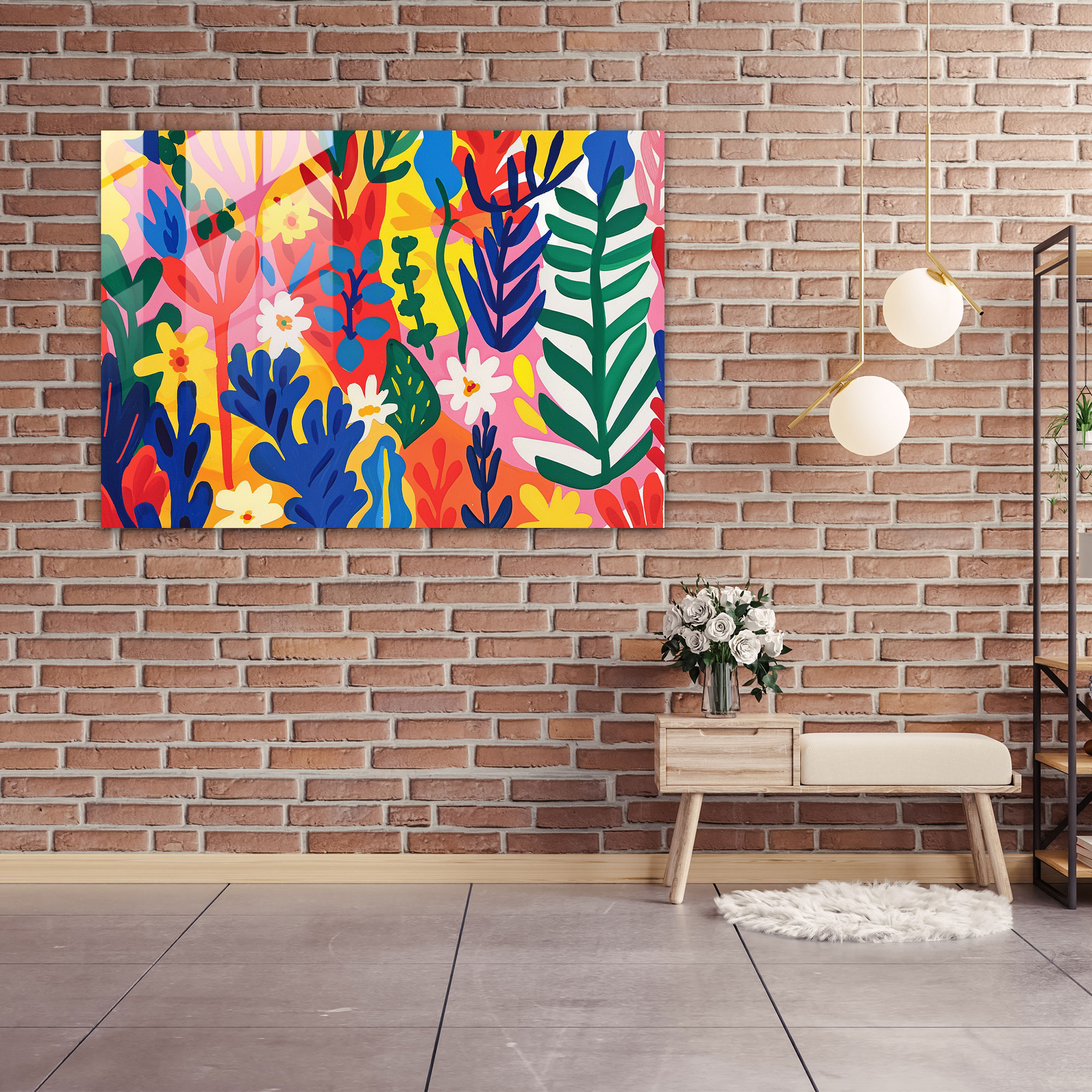 Henri Matisse Glass Print Wall Decoration - Henri Matisse, Wall Decoration, Home Decoration, Glass Wall Art
