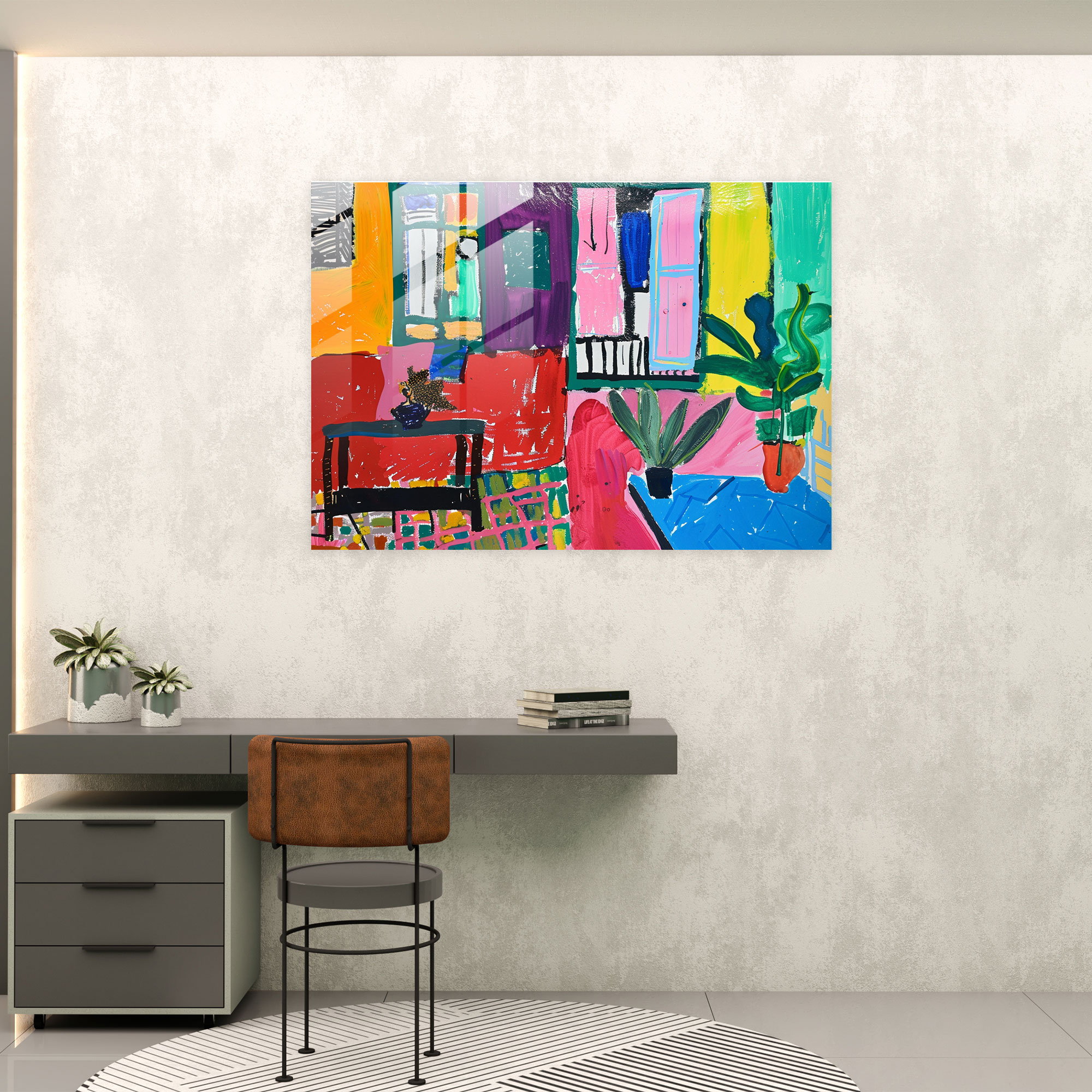 Henri Matisse Wall Decoration - Henri Matisse, Glass Art, Henri Matisse, Wall Decoration