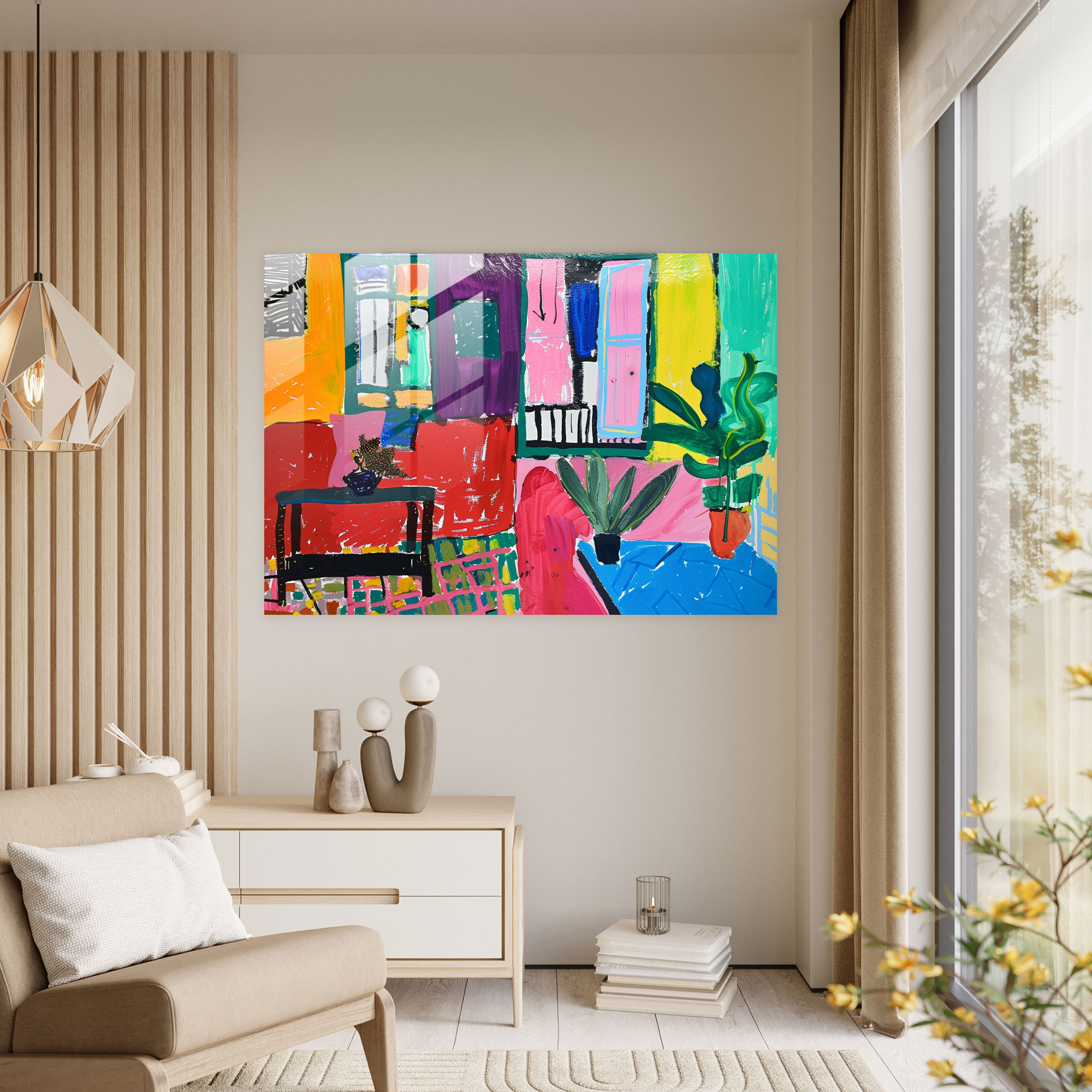 Henri Matisse Wall Decoration - Henri Matisse, Glass Art, Henri Matisse, Wall Decoration