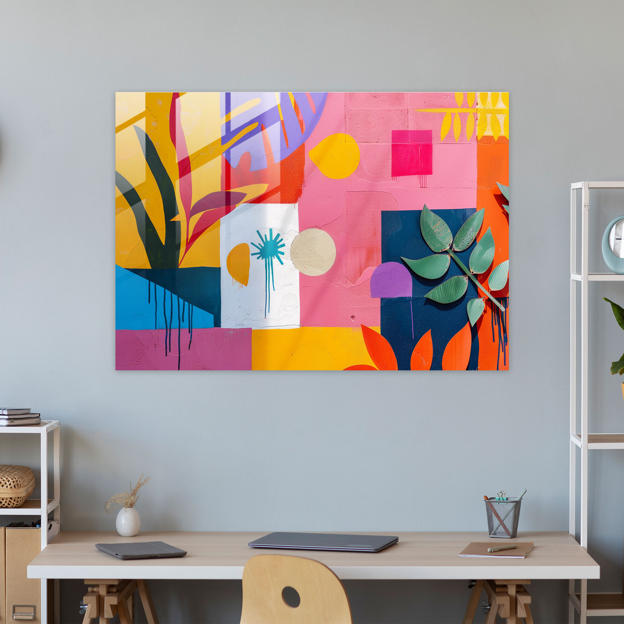 Henri Matisse Wall Decoration - Henri Matisse, Wall Decoration, Glass Wall Art, Modern Art