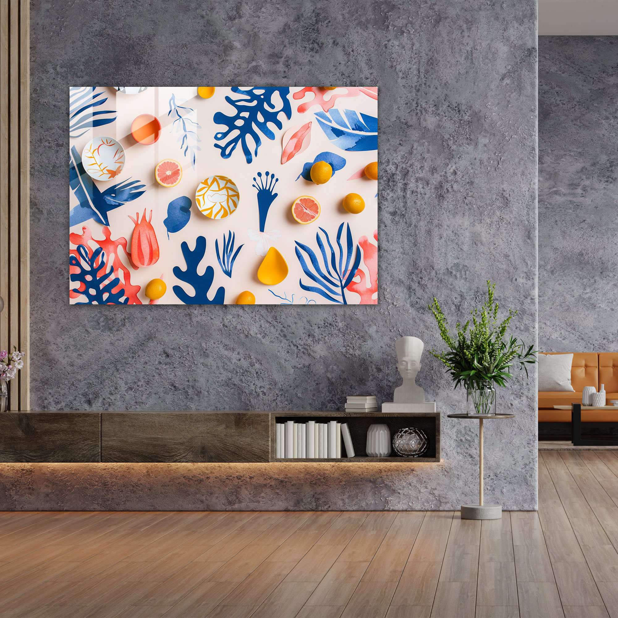 Henri Matisse Glass Print Wall Decoration - Henri Matisse, Modern Art, Wall Decoration, Henri Matisse
