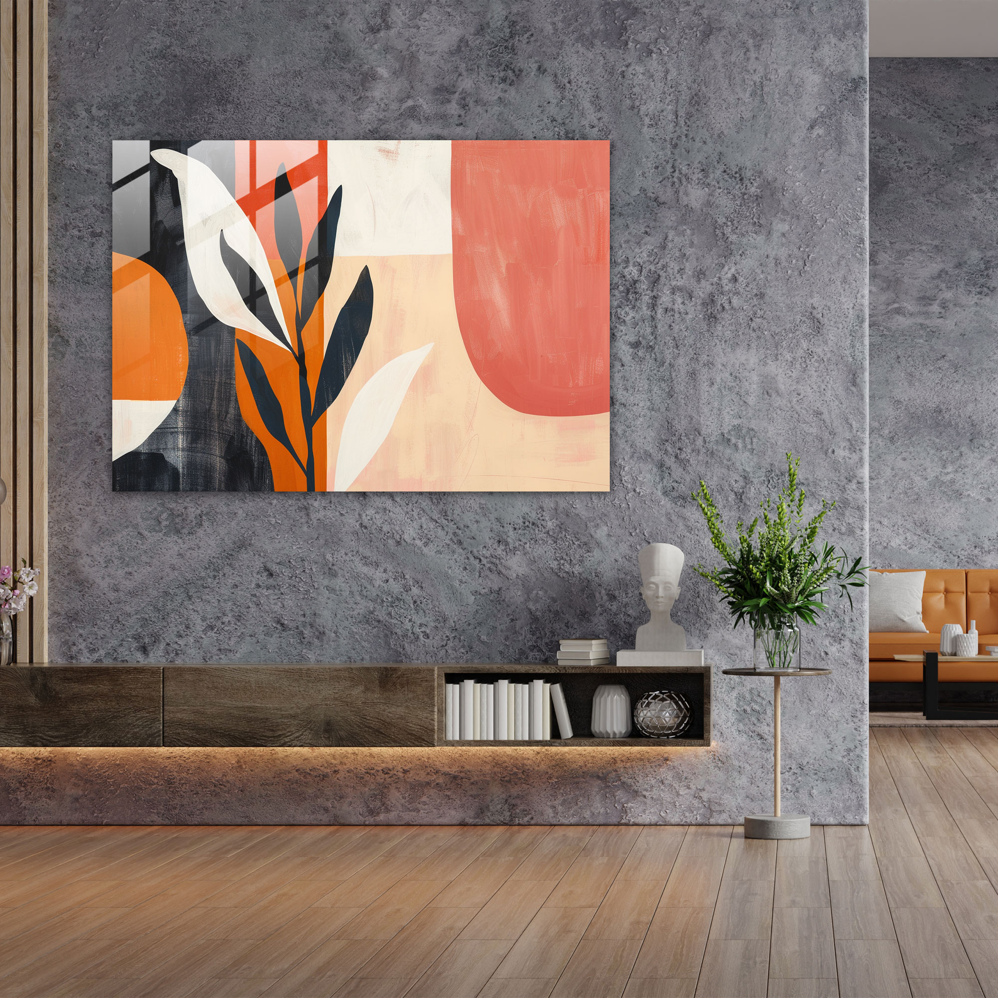Henri Matisse Glass Print - Henri Matisse, Modern Art, Wall Decoration, Glass Print