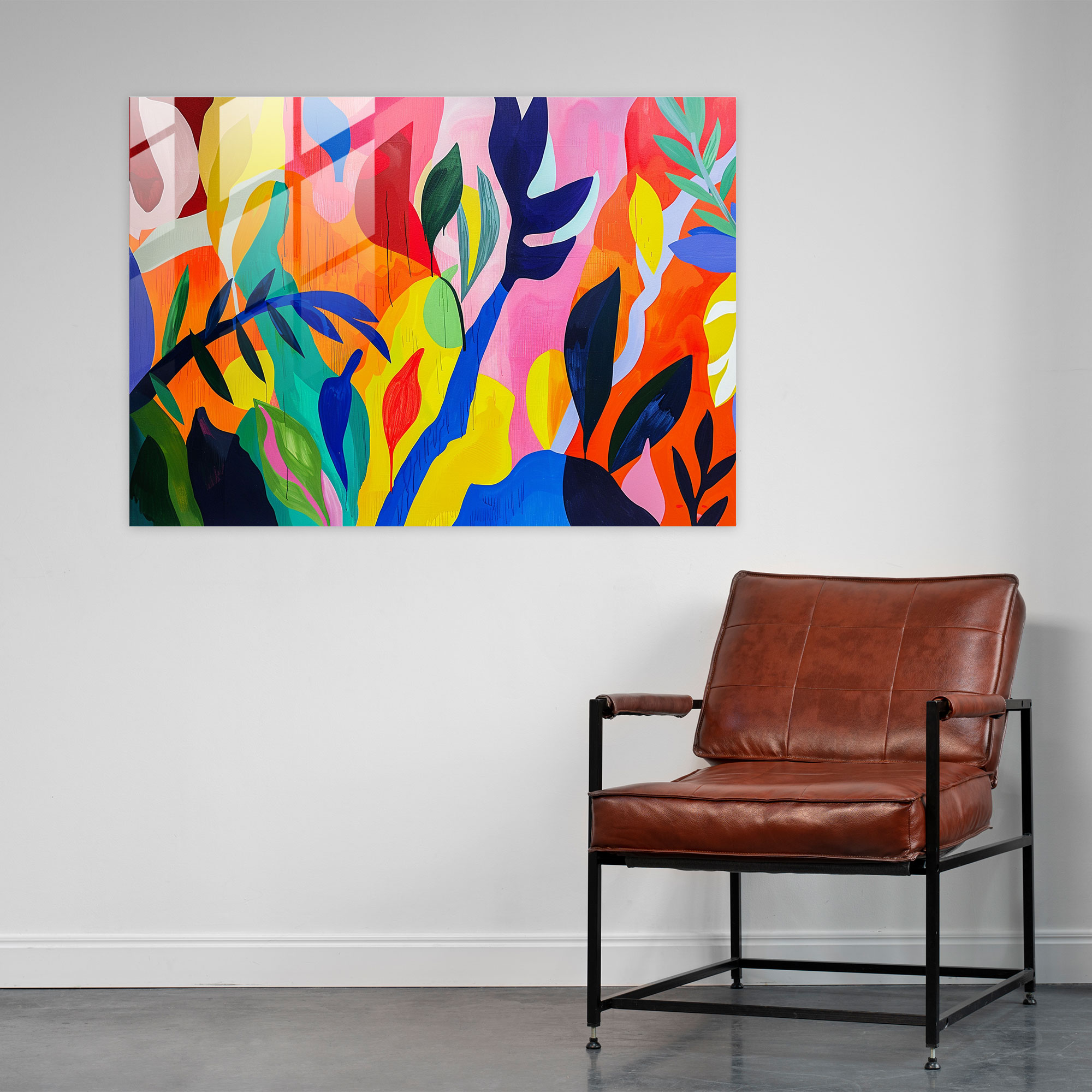 Henri Matisse Home Decoration - Organic Shapes - Henri Matisse, Glass Print, Modern Art, Henri Matisse