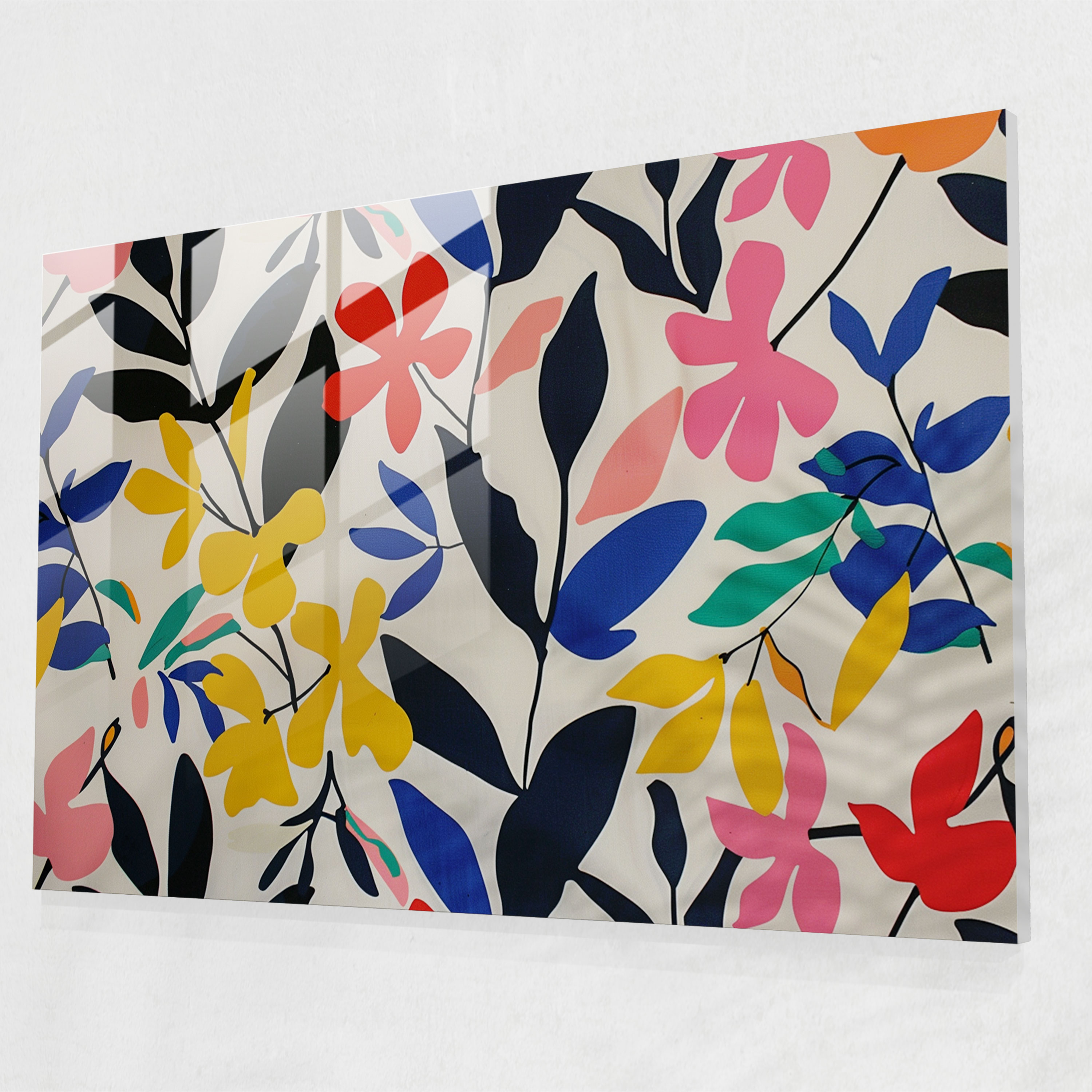Henri Matisse Wall Decoration - Playful Patterns - Henri Matisse, Home Decoration, Glass Print, Glass Wall Art