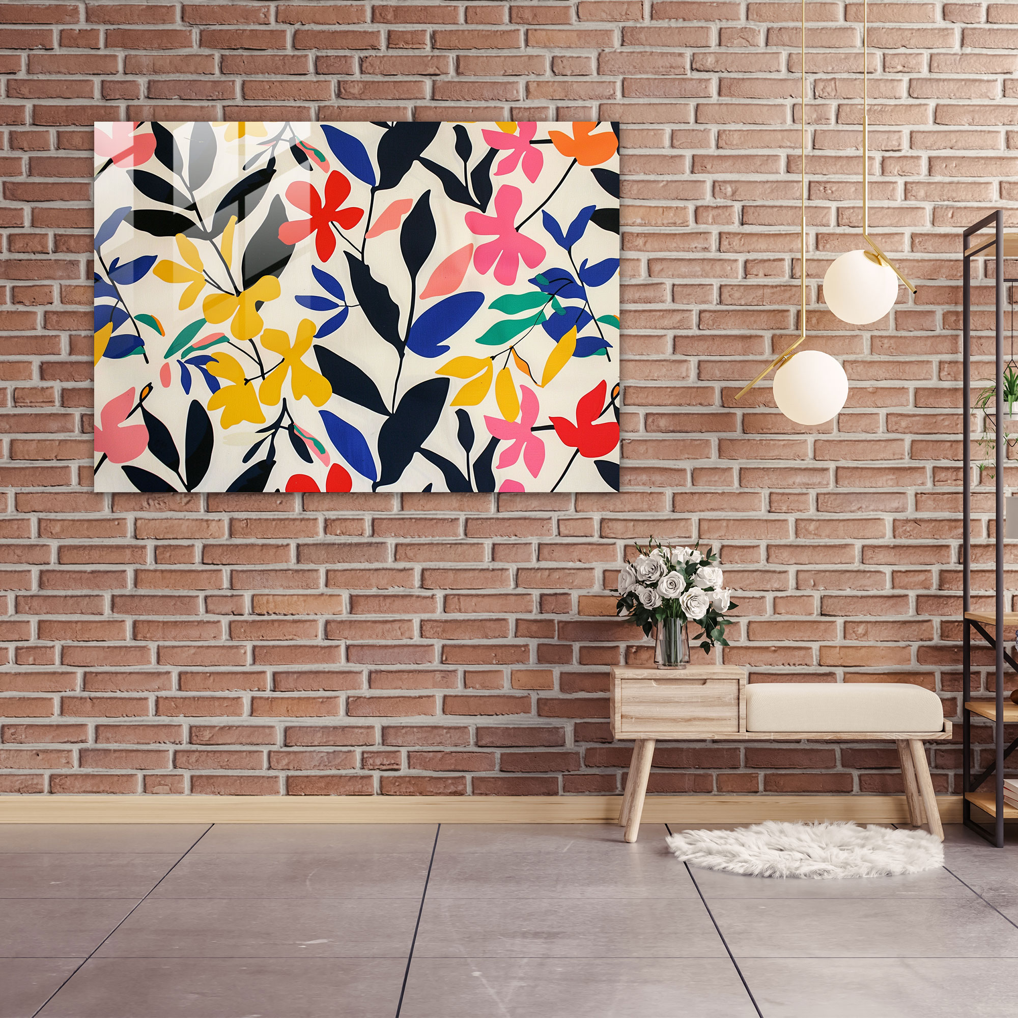 Henri Matisse Wall Decoration - Playful Patterns - Henri Matisse, Home Decoration, Glass Print, Glass Wall Art